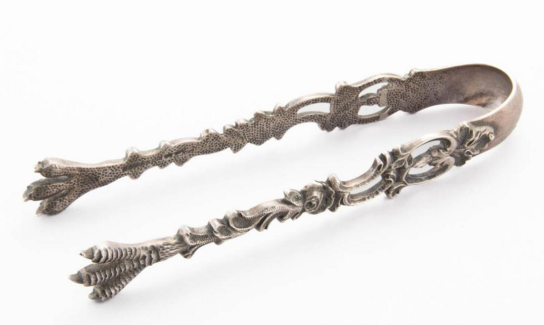 S. KIRK & SON STERLING SILVER SUGAR TONGS (1 of 1)
