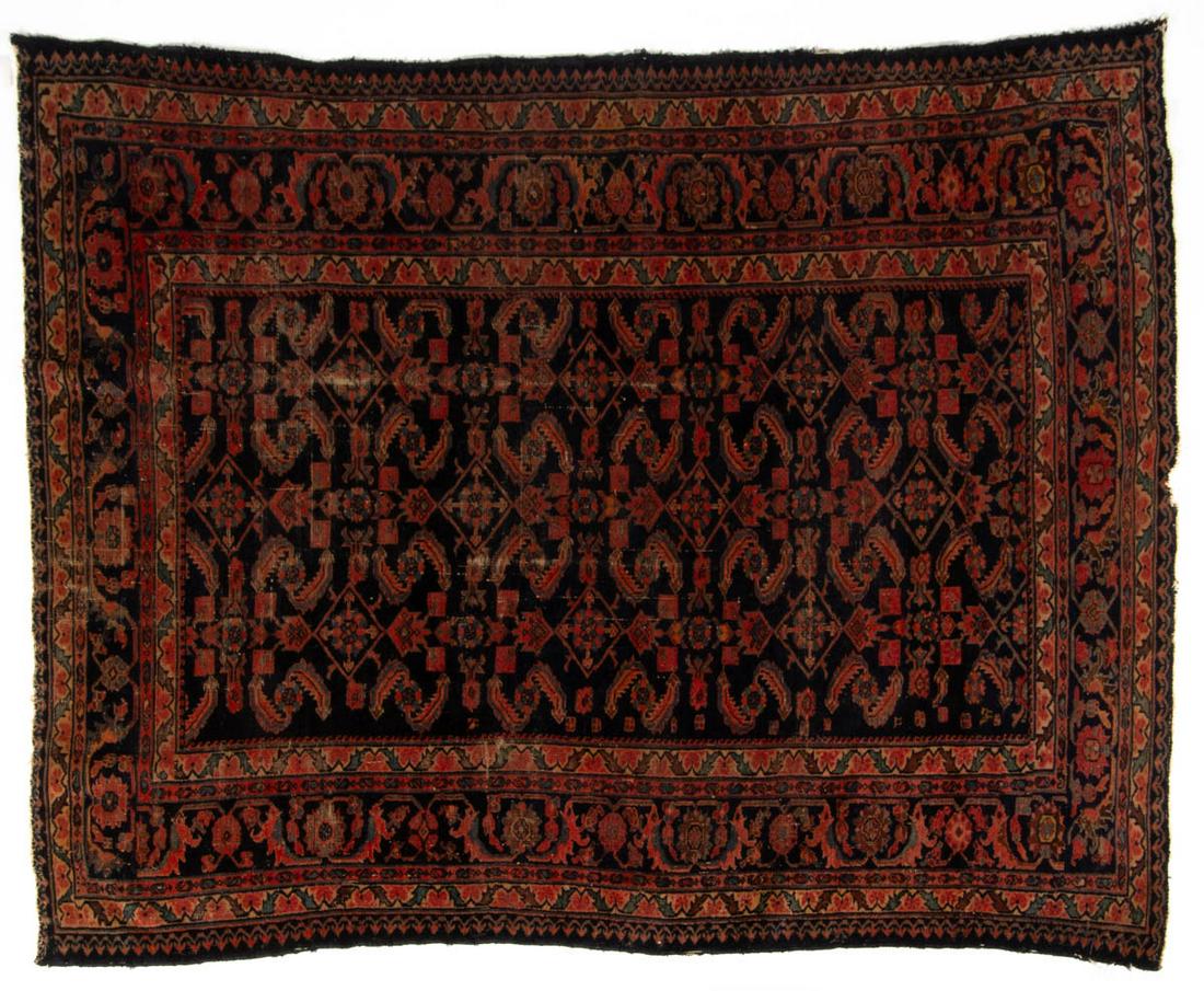 ANTIQUE PERSIAN ORIENTAL SCATTER RUG (1 of 8)