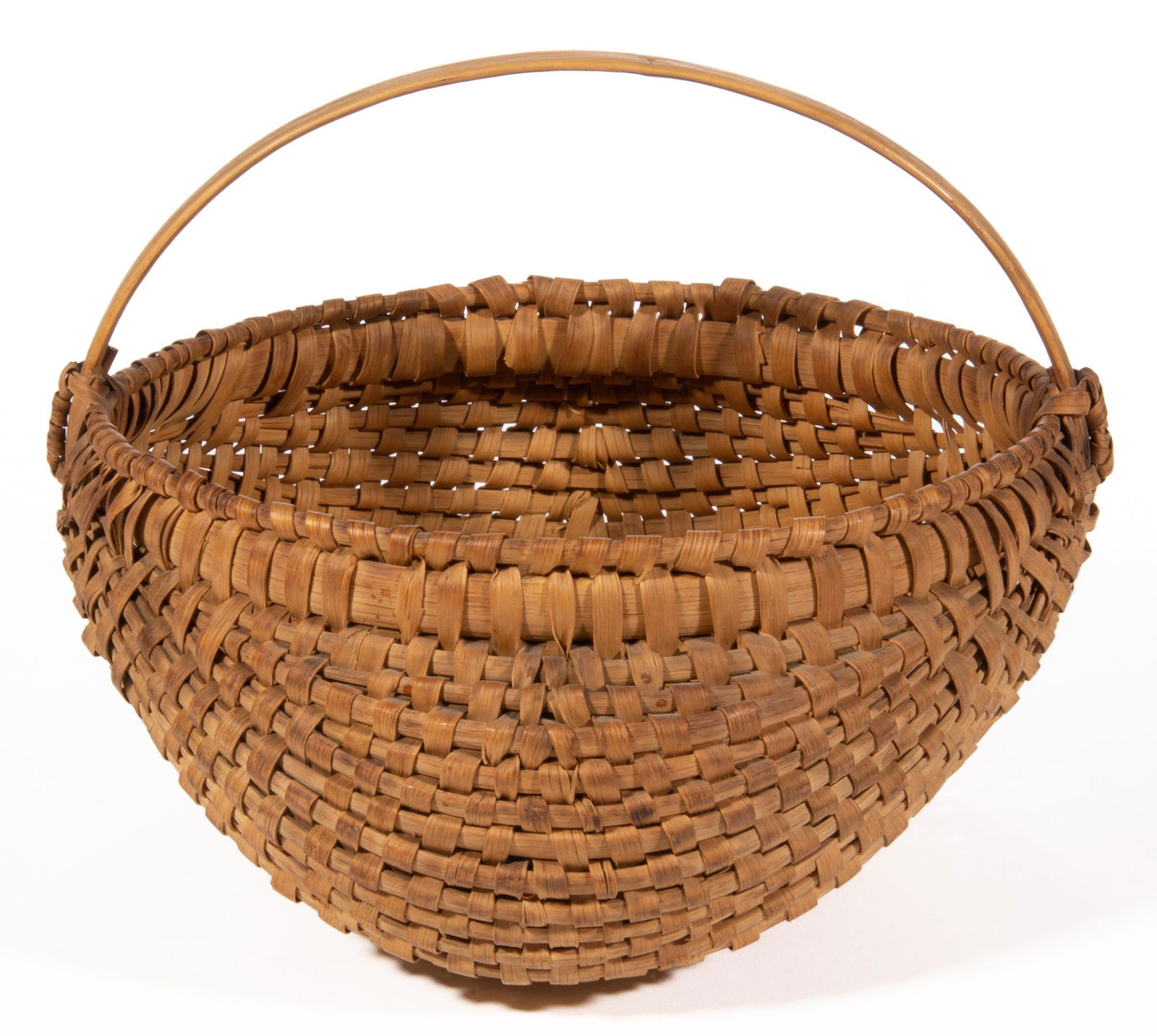 SOUTHERN RIB-TYPE WOVEN-SPLINT BASKET (1 of 5)