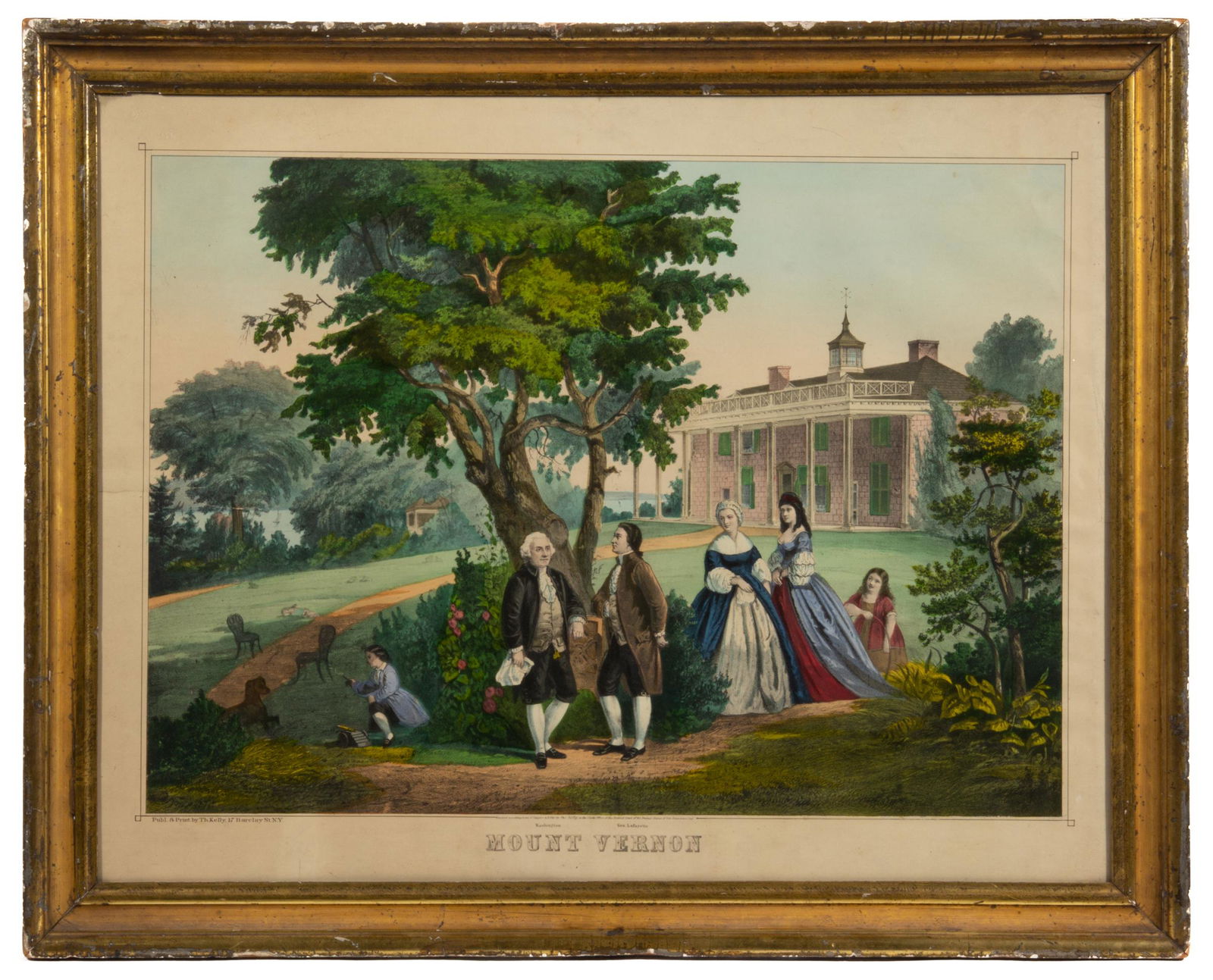 HISTORICAL MOUNT VERNON PRINT (1 of 5)