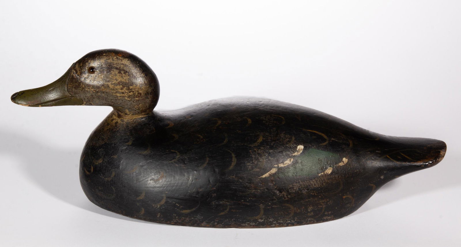 MASON FACTORY CARVED AND PAINTED MALLARD DECOY (1 of 5)