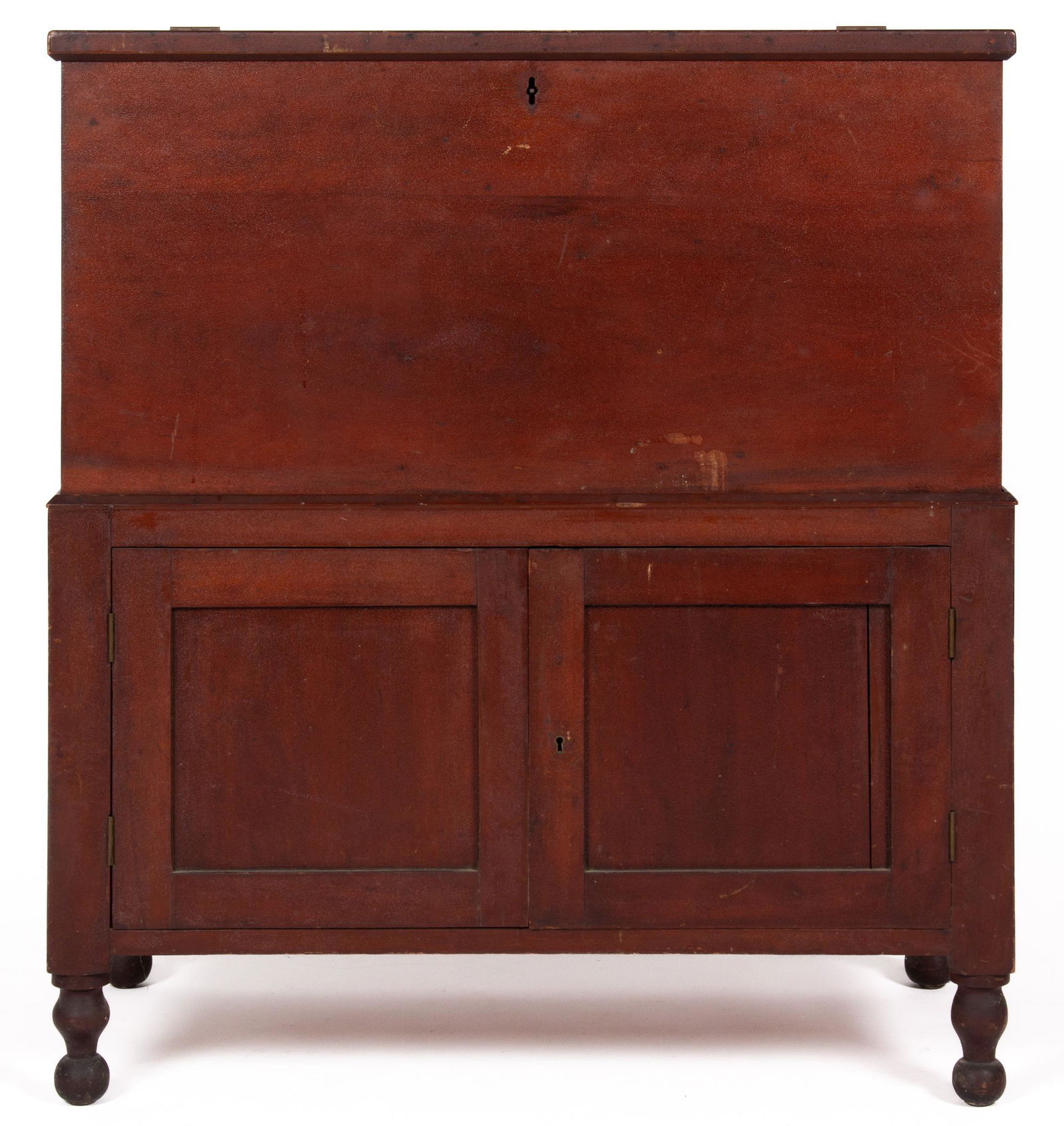 TENNESSEE LATE FEDERAL CHERRY SUGAR CHEST / PRESS (1 of 7)