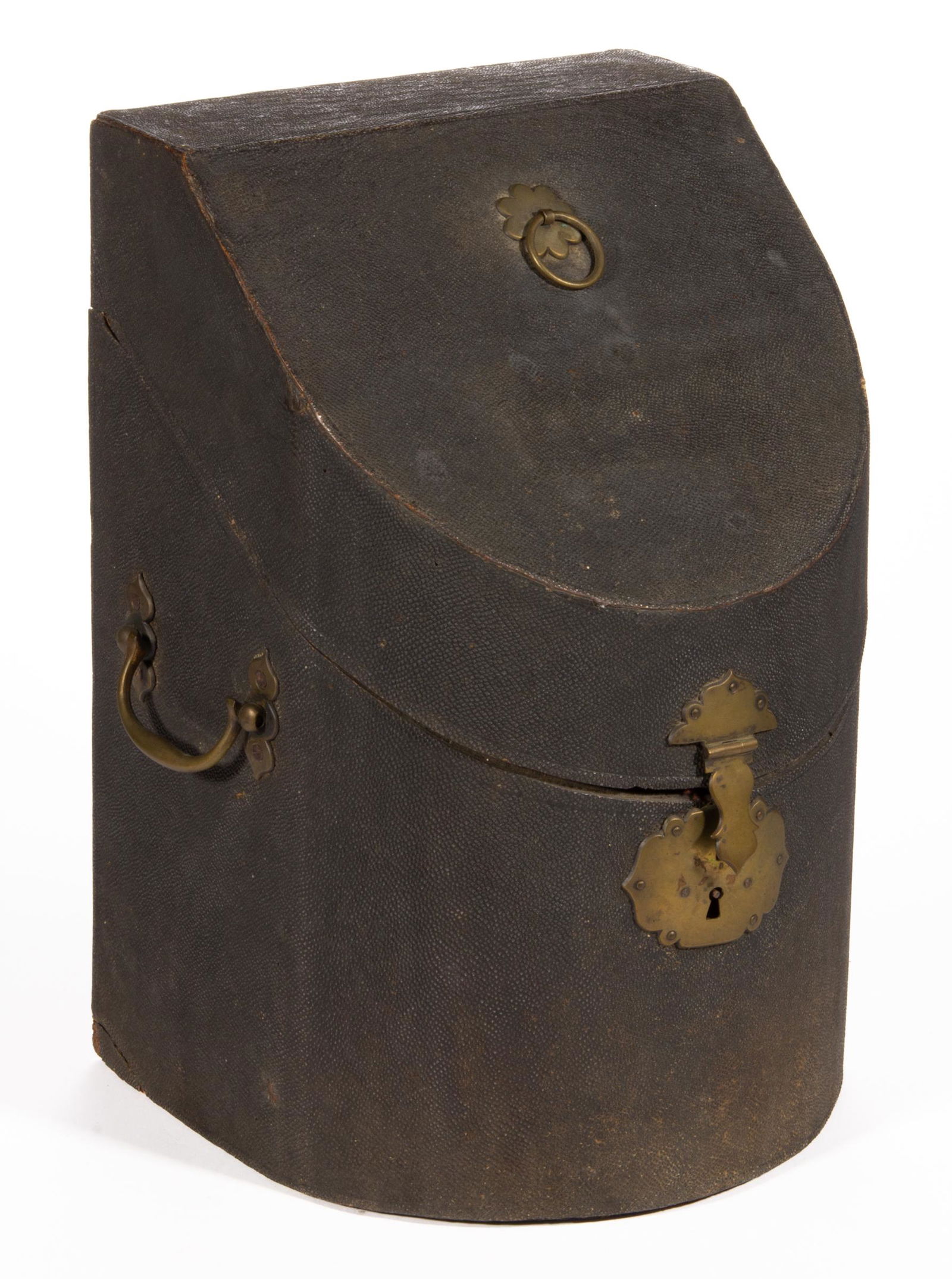 GEORGE II SHAGREEN KNIFE BOX (1 of 3)