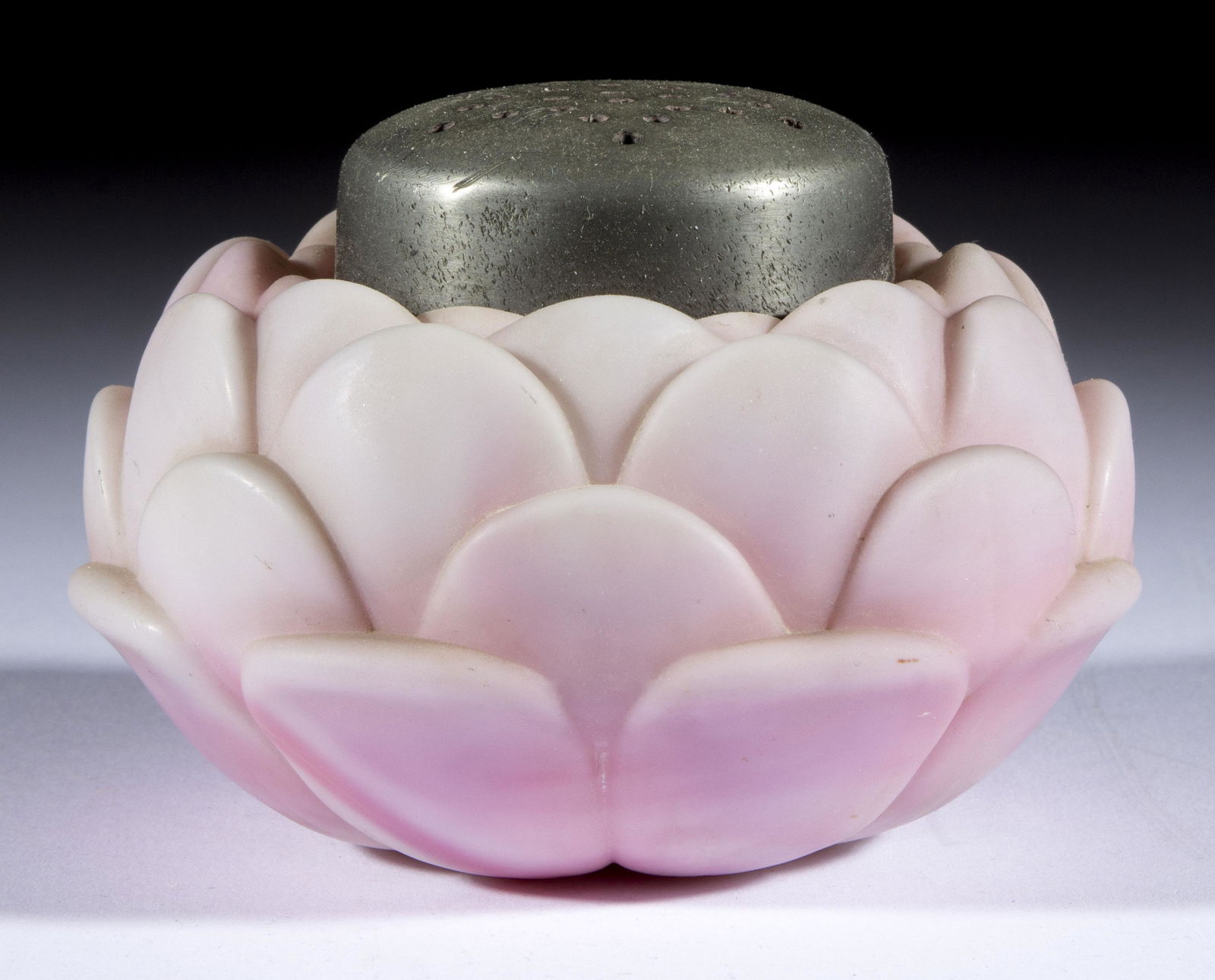 FOSTORIA ROSE PETALS SUGAR SHAKER, (1 of 1)