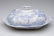 736: STAFFORDSHIRE TRANSFERWARE COVERED VEGETABLE DISH