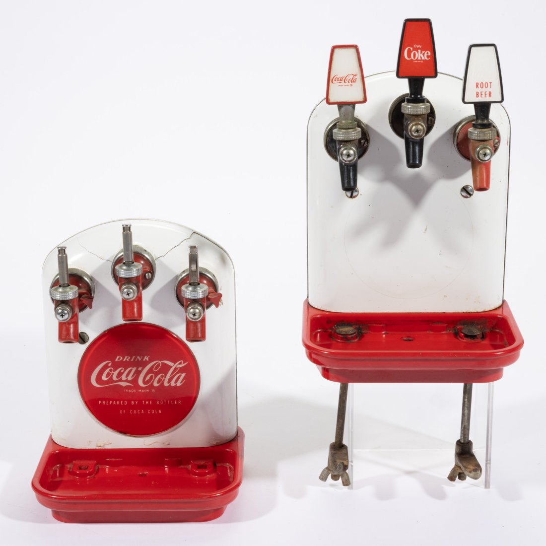 VINTAGE COCA-COLA FOUNTAIN DISPENSERS, LOT OF TWO, (1 of 6)