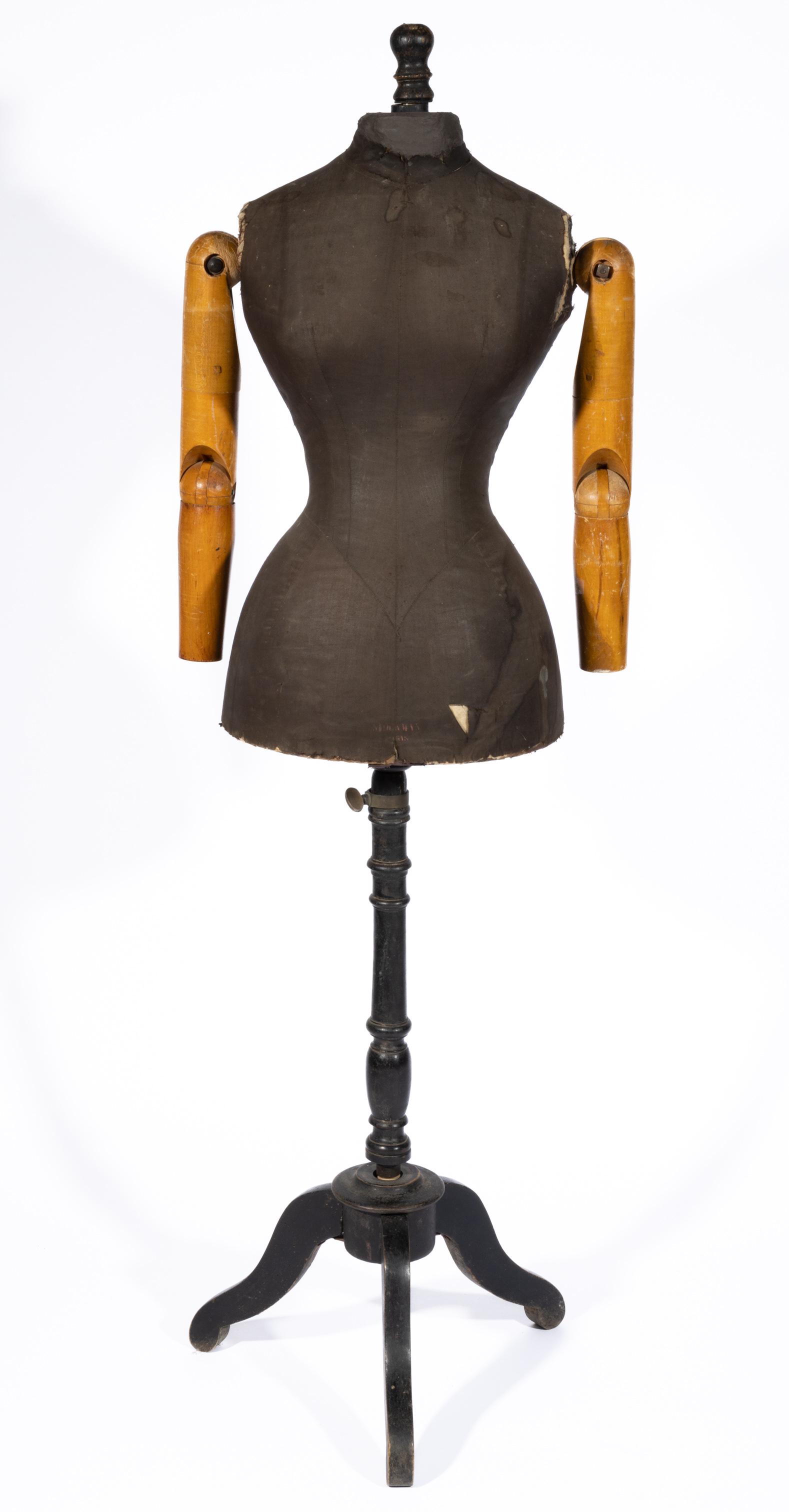 FRENCH STOCKMAN TAILOR'S DRESS FORM, (1 of 3)
