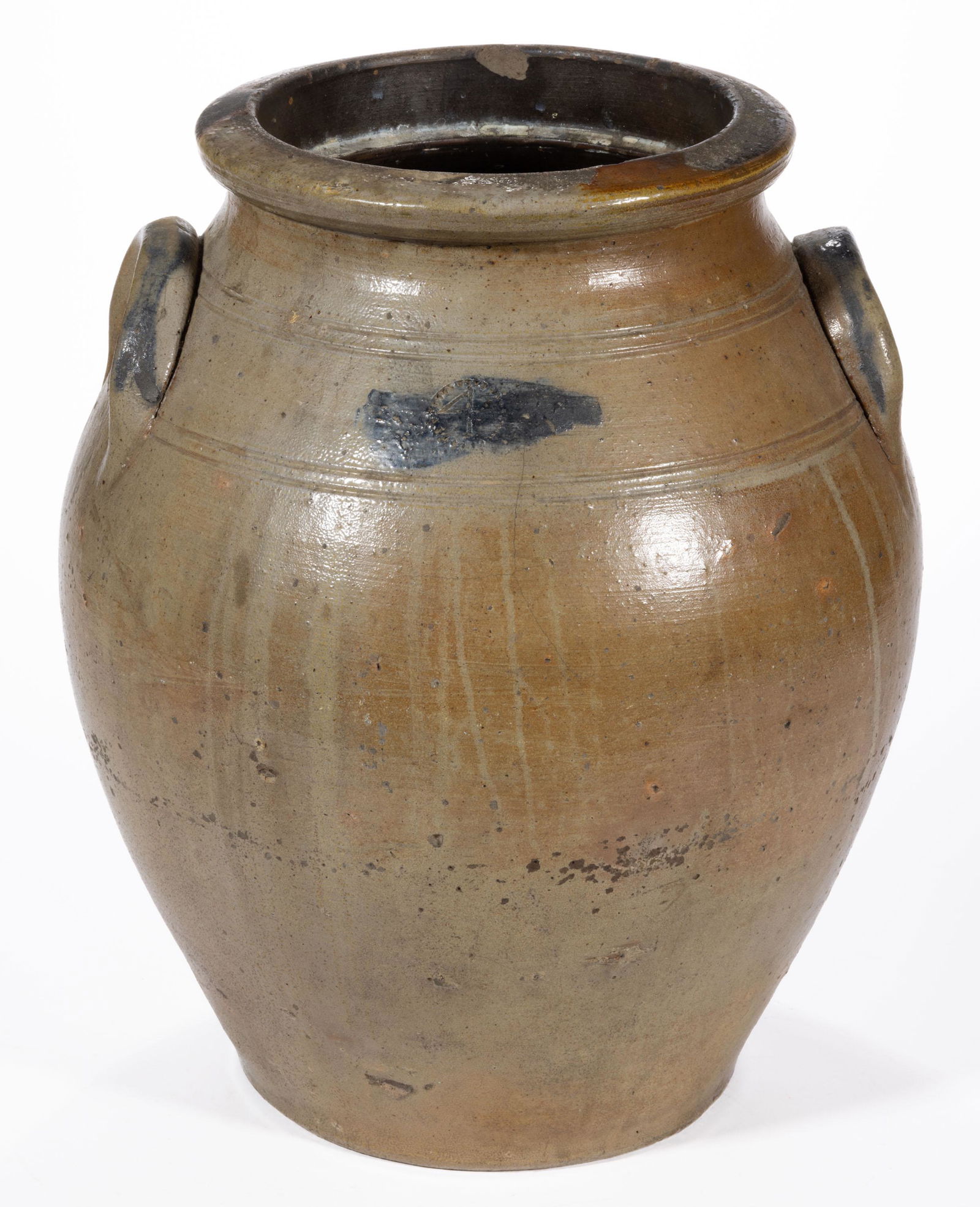 NORTHEASTERN STONEWARE JAR, (1 of 6)