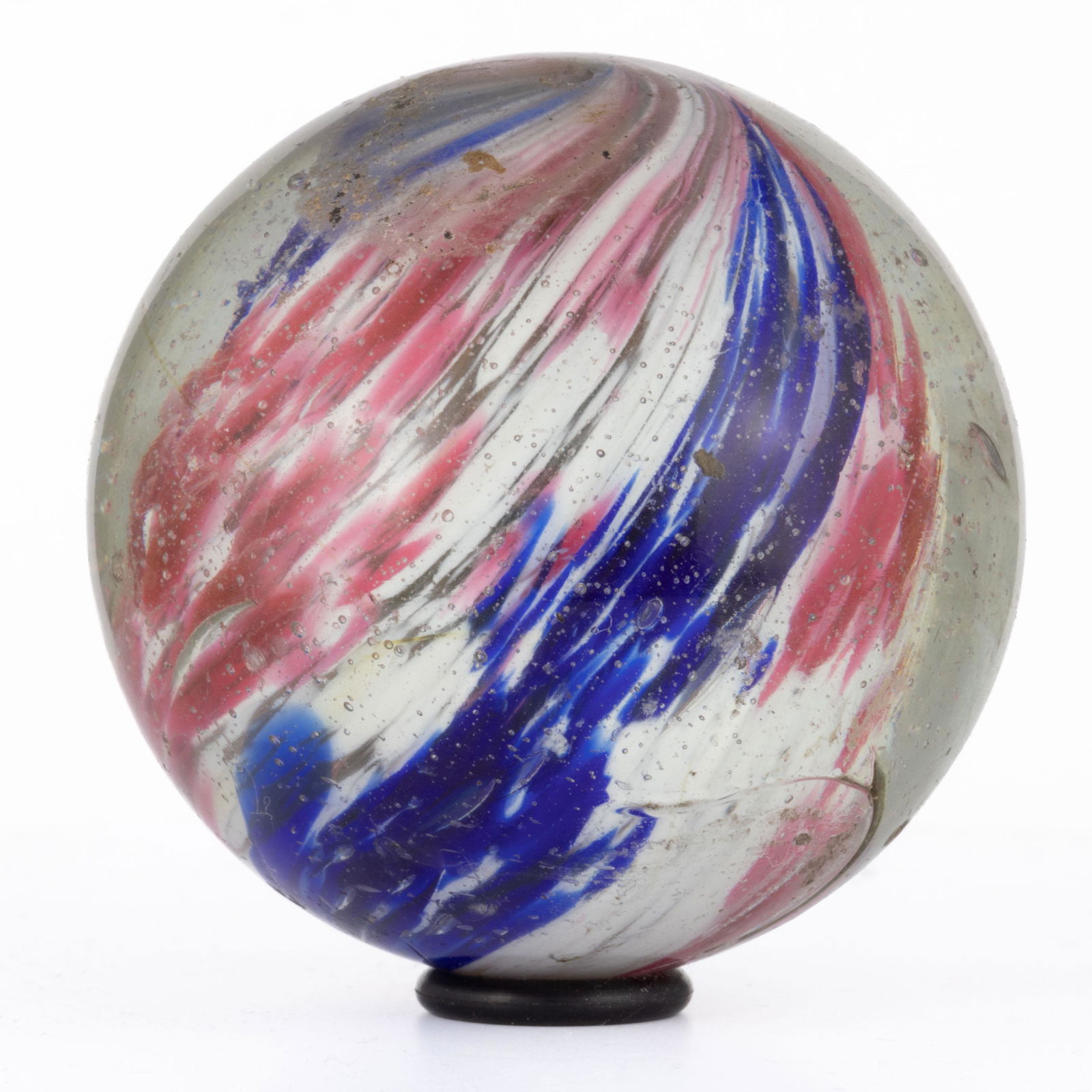 ANTIQUE ONIONSKIN LARGE MARBLE, (1 of 6)