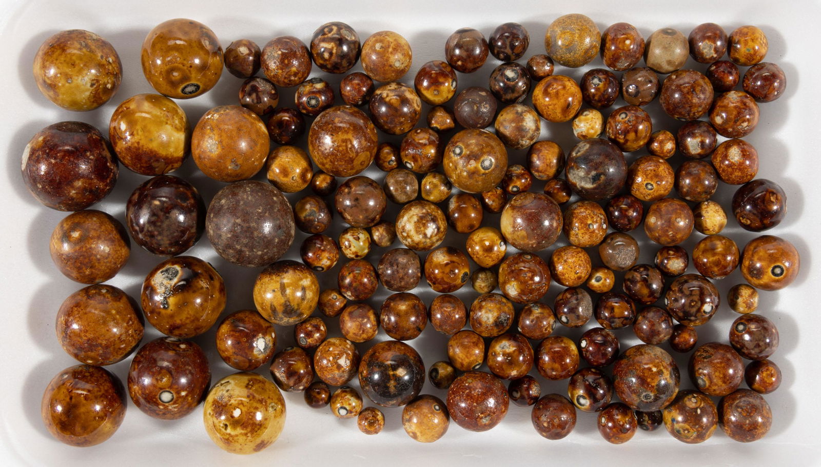 ASSORTED CROCKERY / BENNINGTON MARBLES, UNCOUNTED LOT, (1 of 1)