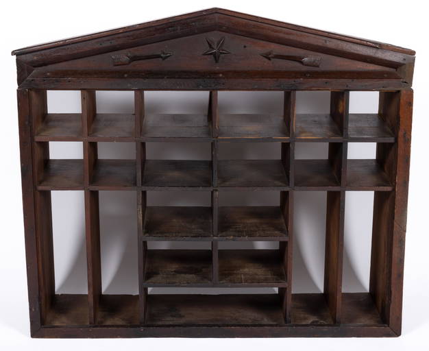 Western Pennsylvania Mixed Wood Post Office Hanging