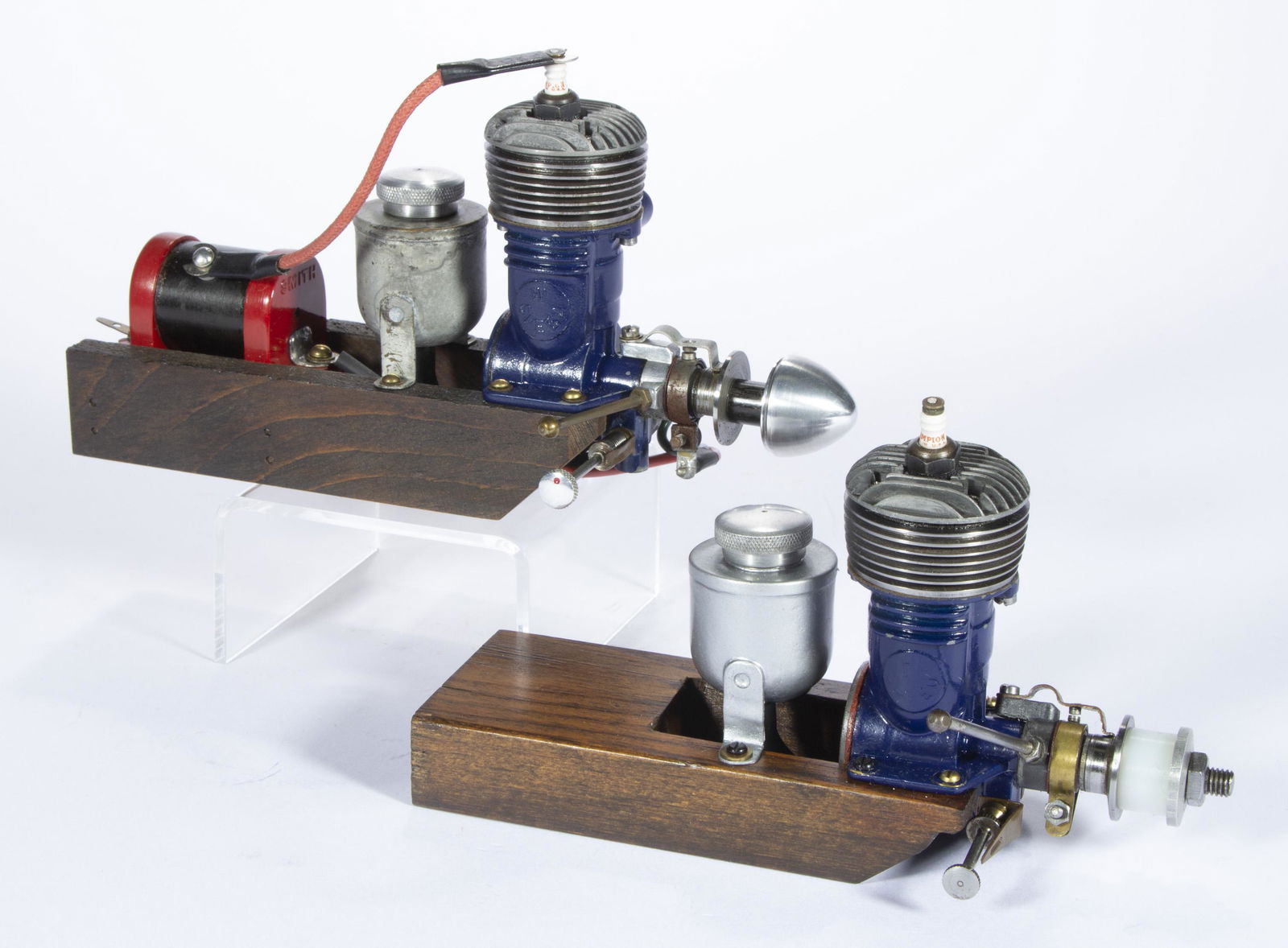 ATWOOD HI SPEED 1938 MODEL AIRPLANE ENGINES, LOT OF TWO, (1 of 2)