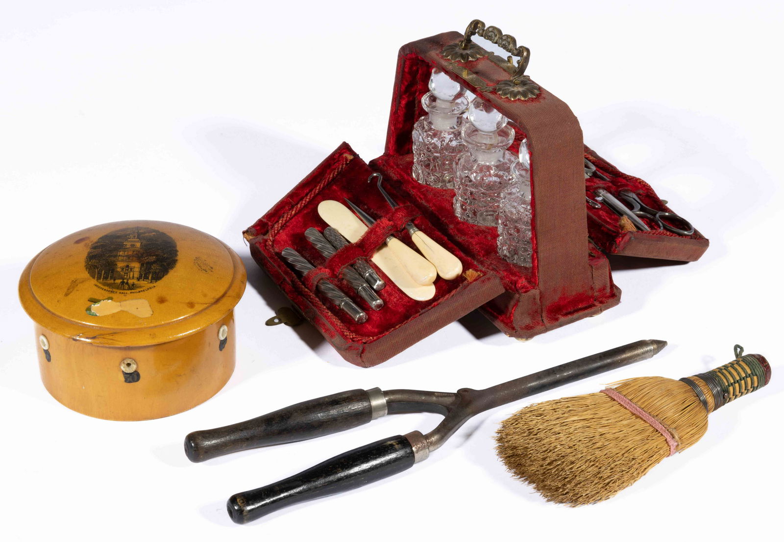 ASSORTED LADIES / DOMESTIC ARTICLES, LOT OF FOUR, (1 of 2)