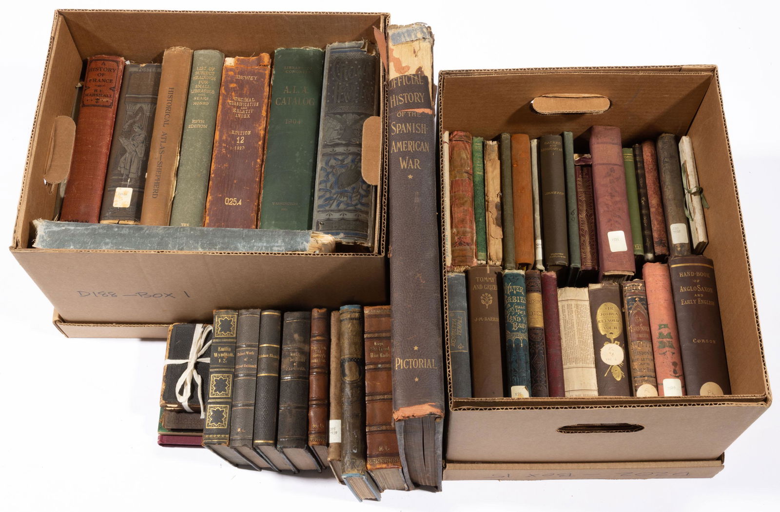 ASSORTED ANTIQUARIAN VOLUMES, LOT OF 48, (1 of 1)