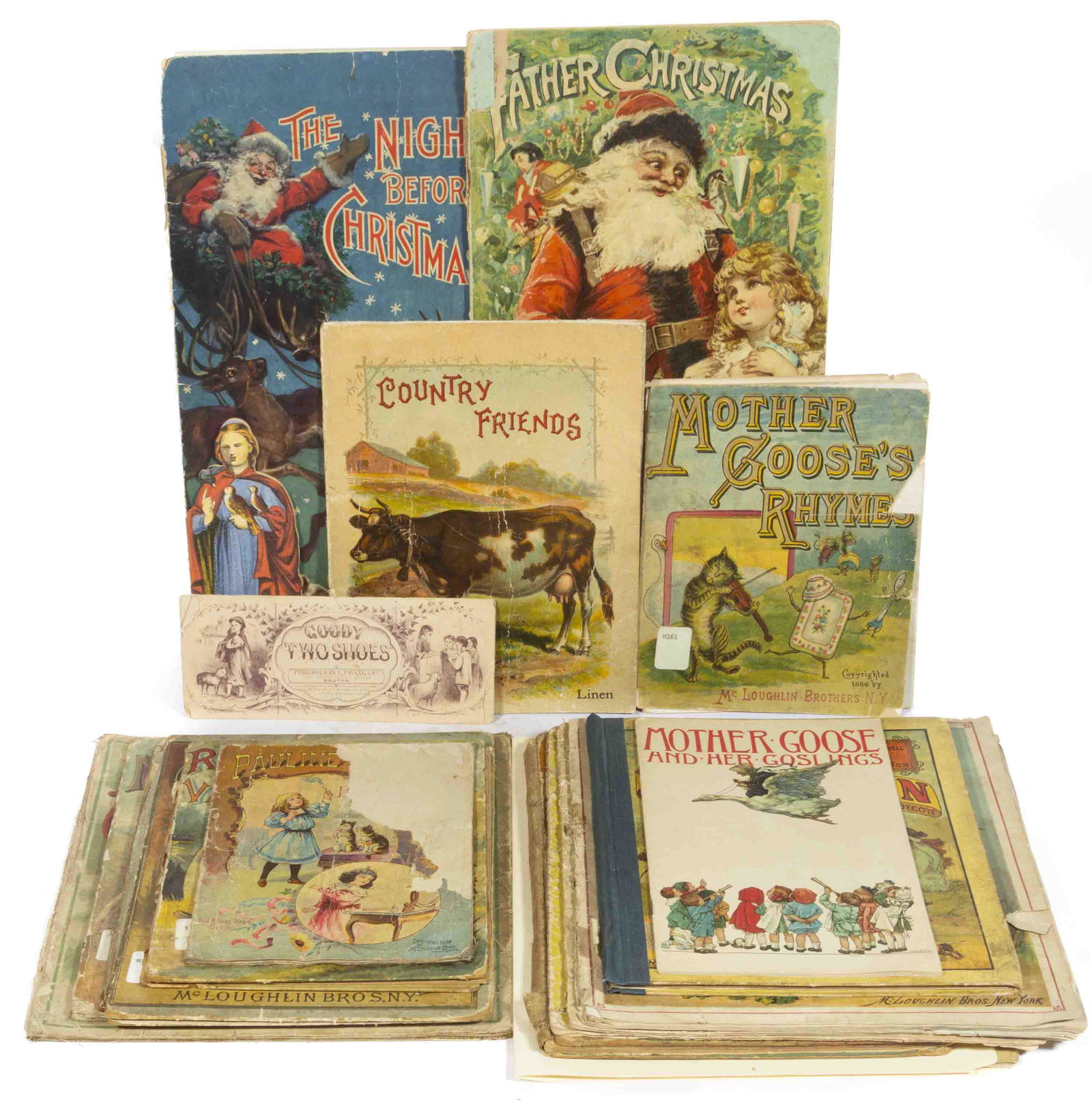 ANTIQUARIAN CHILDREN'S BOOKS, LOT OF 17, (1 of 1)