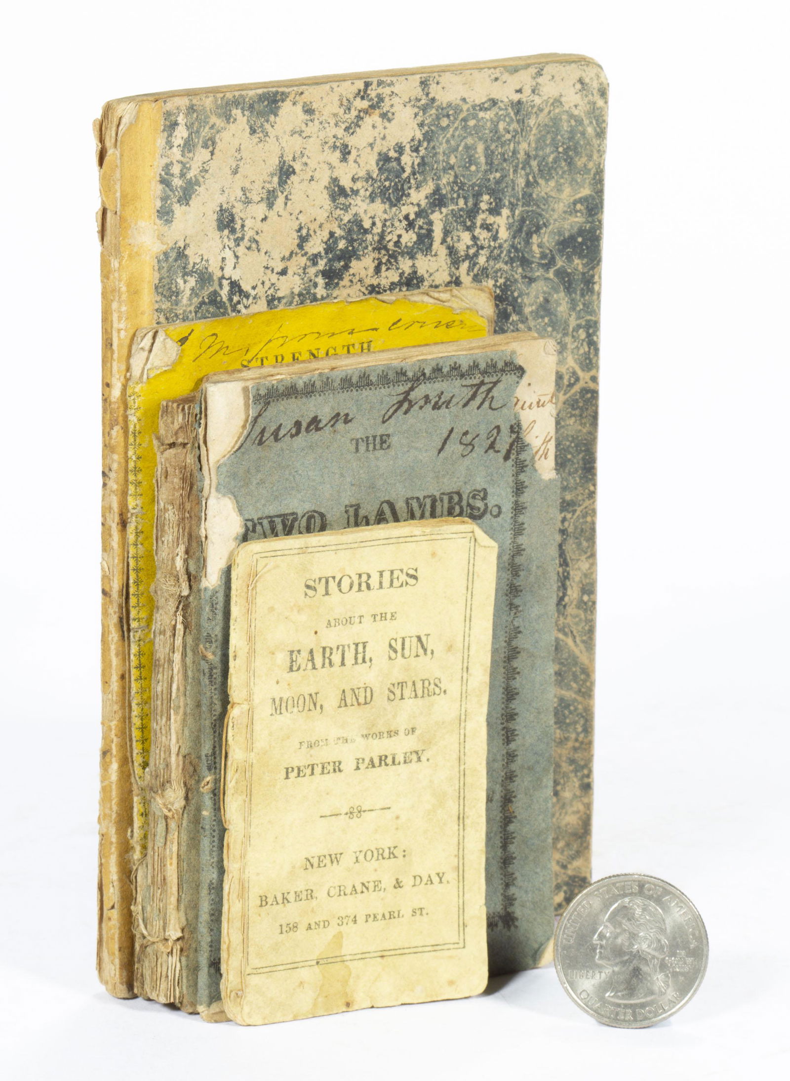 EARLY AMERICAN IMPRINT CHILDREN'S / TOY BOOKS, LOT OF FIVE, (1 of 2)