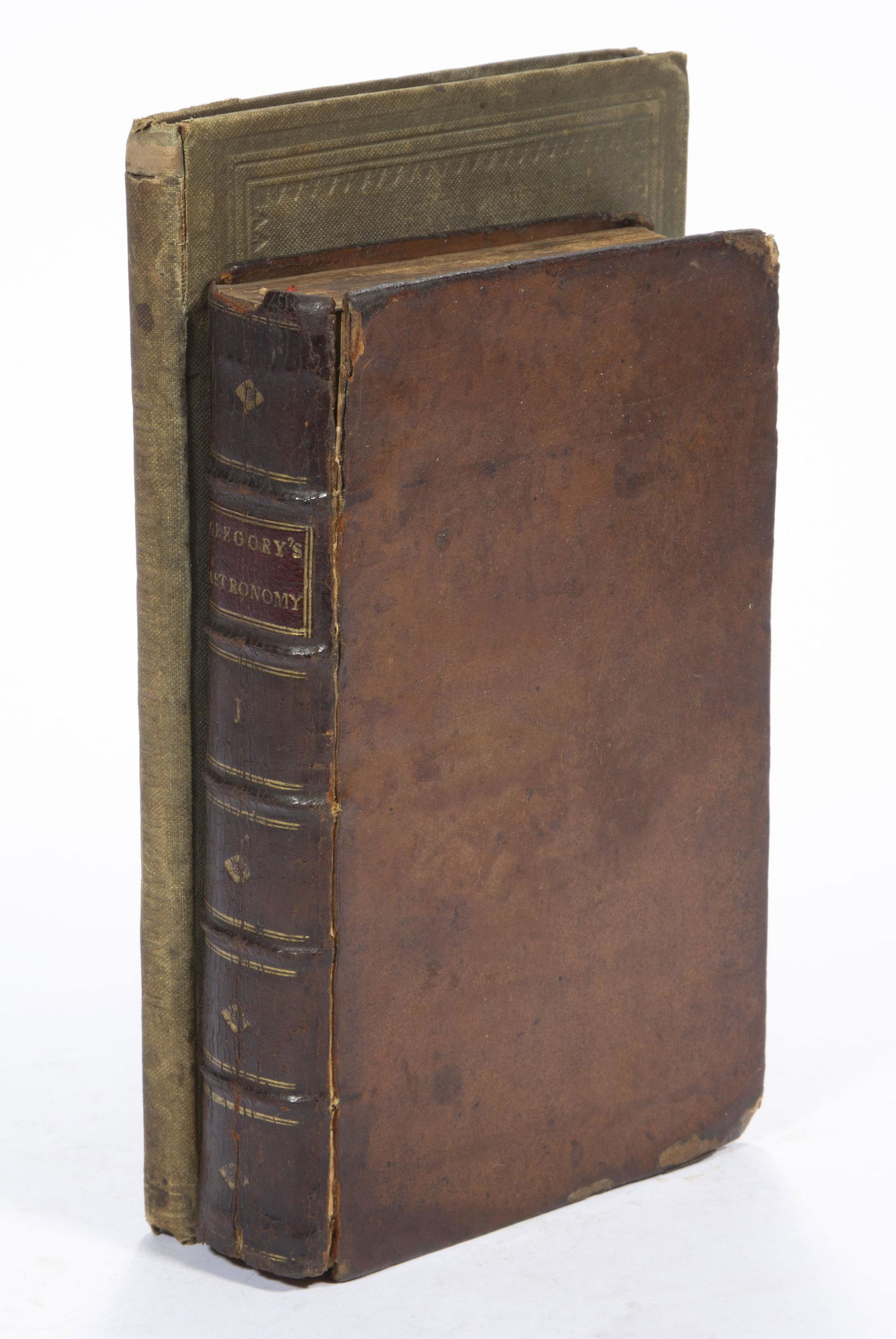 ANTIQUARIAN SCIENTIFIC VOLUMES, LOT OF TWO, (1 of 4)