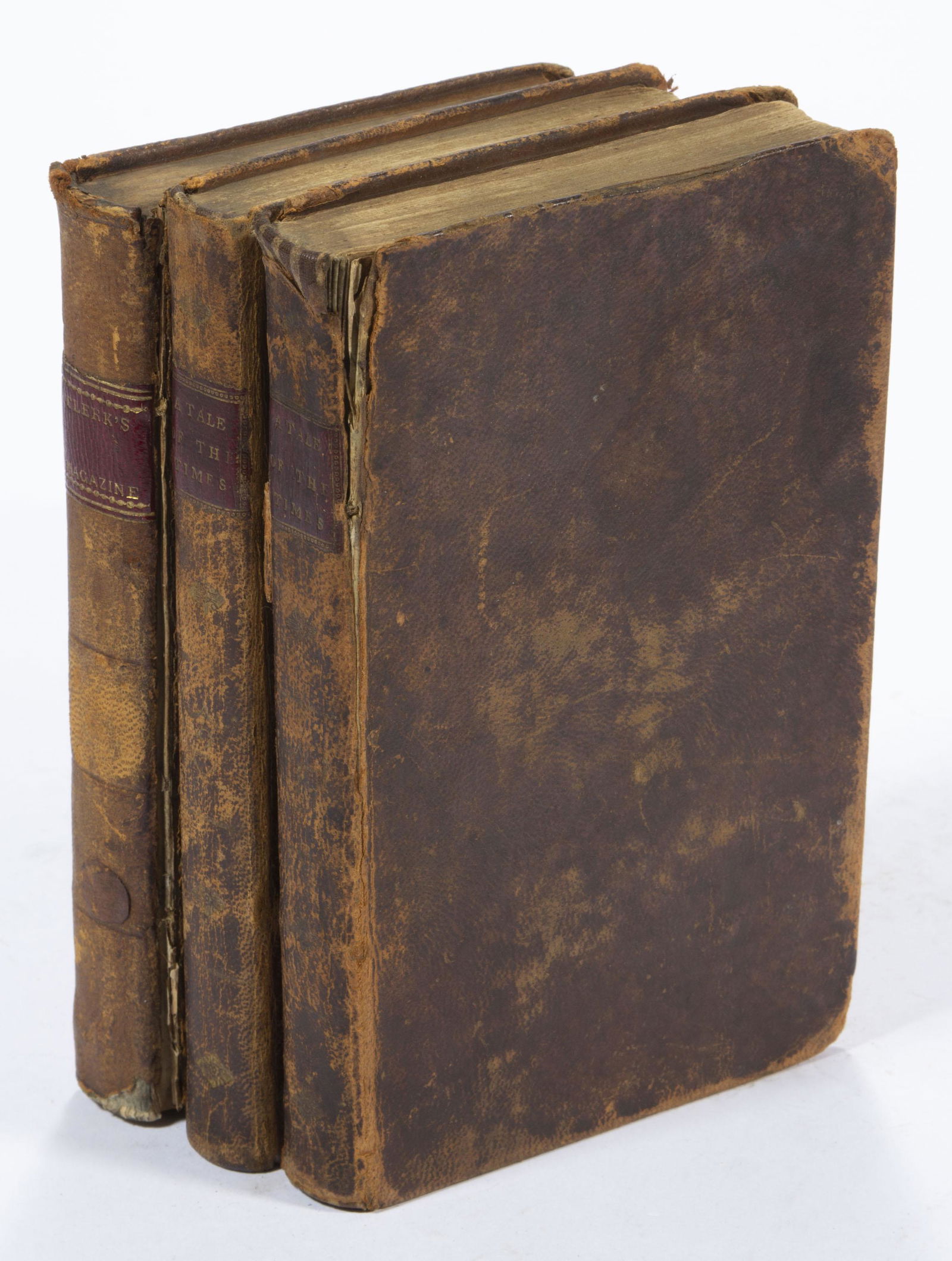 EARLY ALEXANDRIA, VIRGINIA IMPRINTS, LOT OF THREE, (1 of 4)