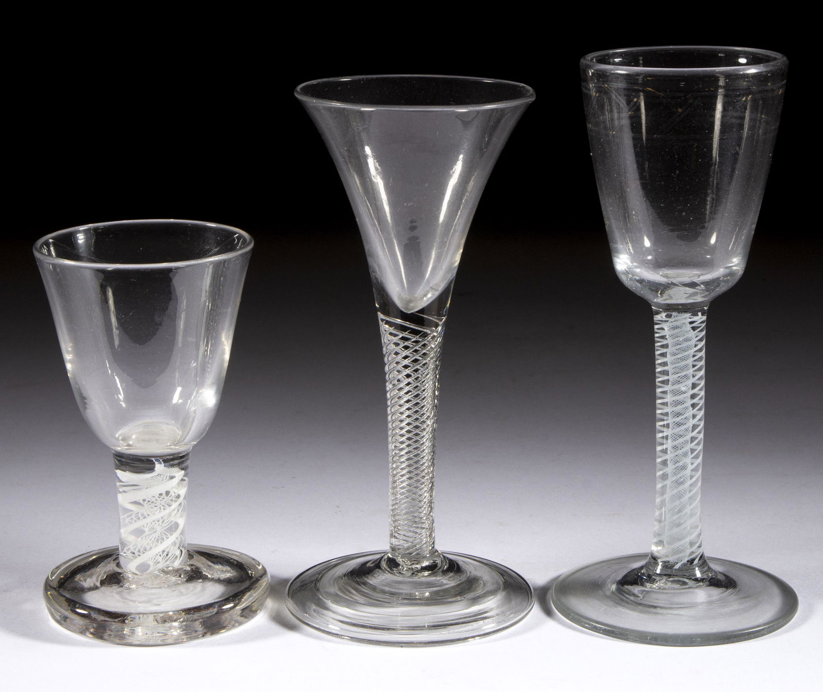 ASSORTED TWIST STEM WINES, LOT OF THREE (1 of 1)