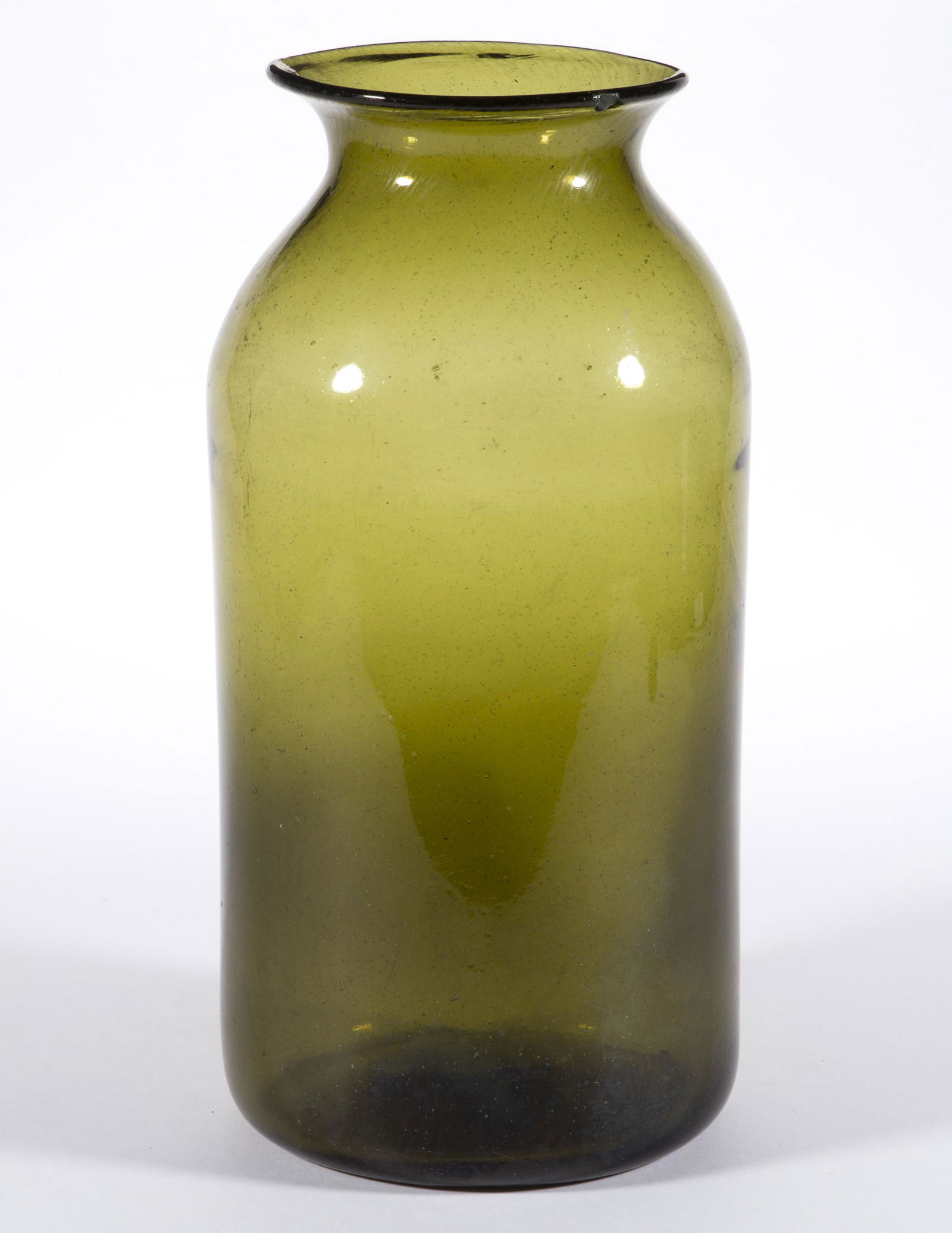 FREE-BLOWN STORAGE JAR (1 of 2)