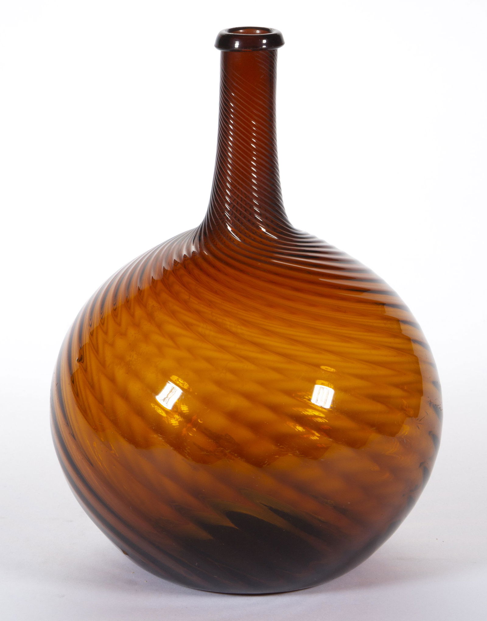 PATTERN-MOLDED GLOBULAR-FORM BOTTLE (1 of 3)
