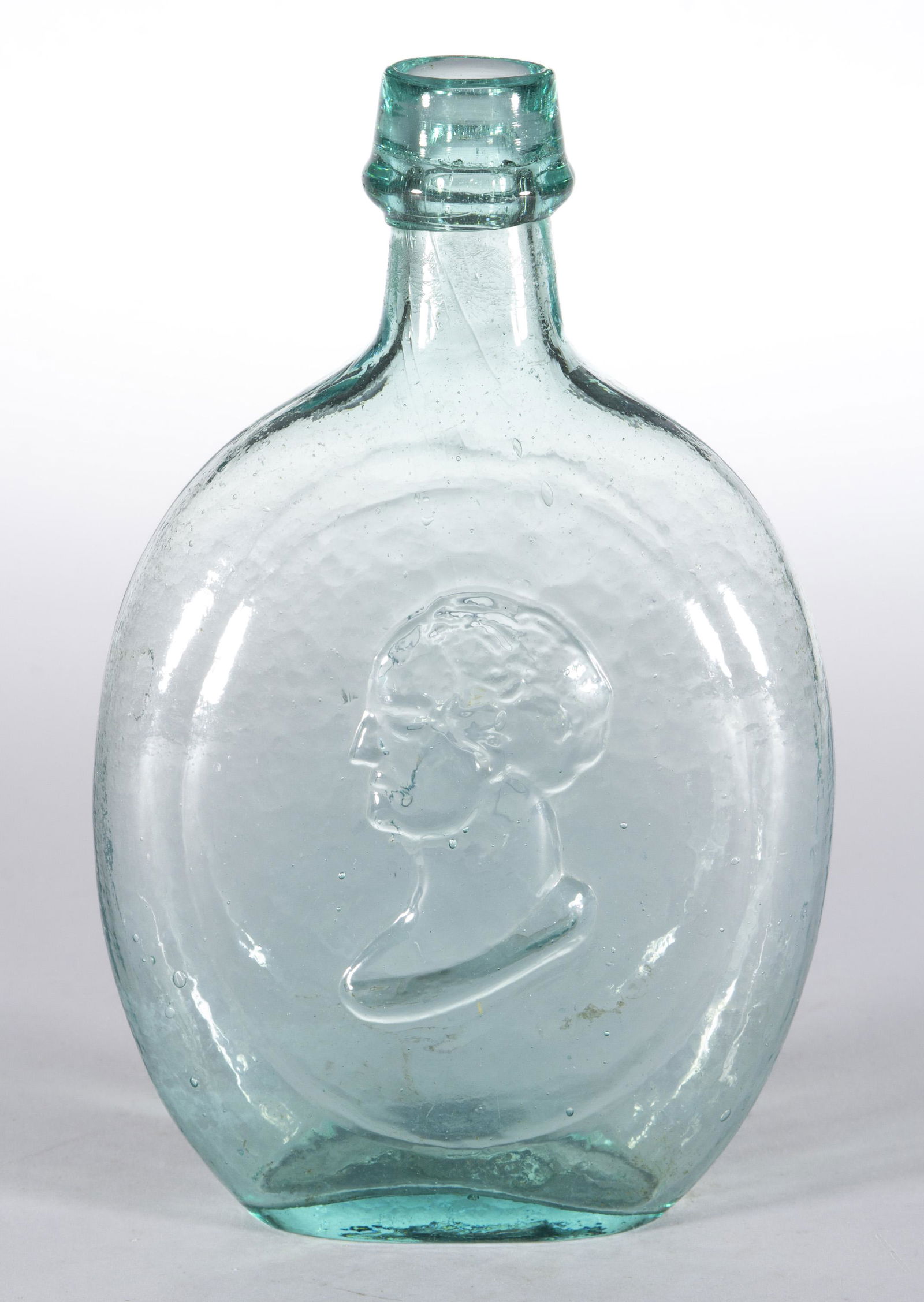 GI-58 WASHINGTON / SHEAF OF GRAIN HISTORICAL FLASK (1 of 5)