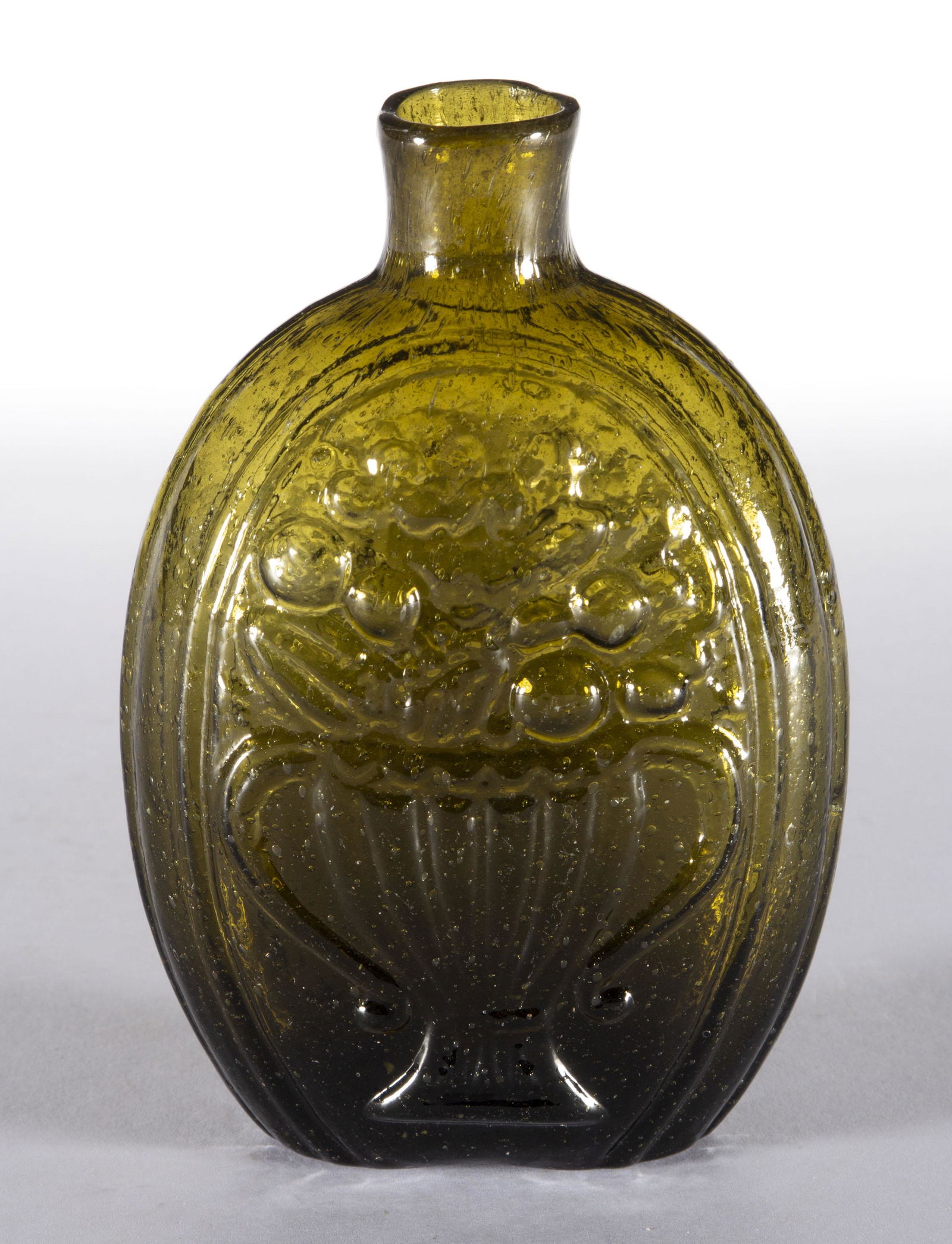 GIII-7 CORNUCOPIA - URN PICTORIAL FLASK (1 of 5)