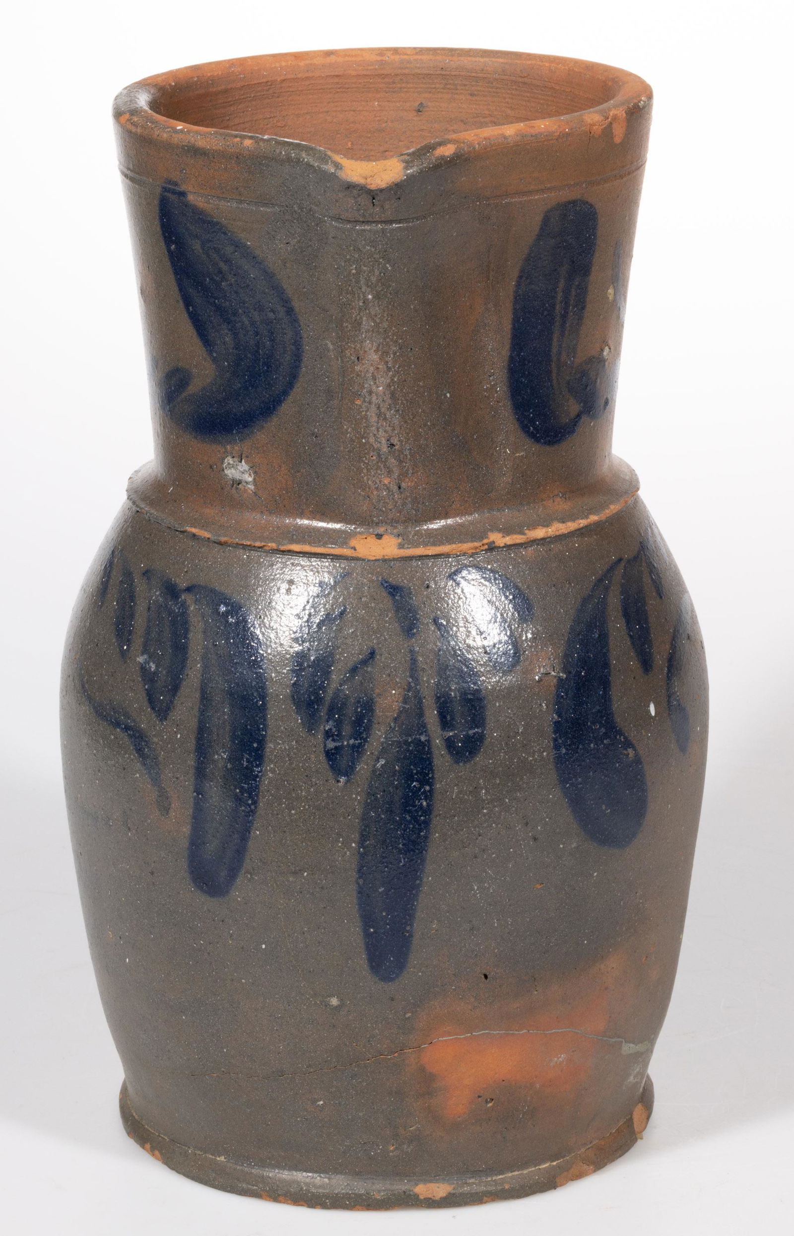 JAMES HICKERSON, STRASBURG, SHENANDOAH VALLEY OF VIRGINIA DECORATED STONEWARE PITCHER (1 of 5)