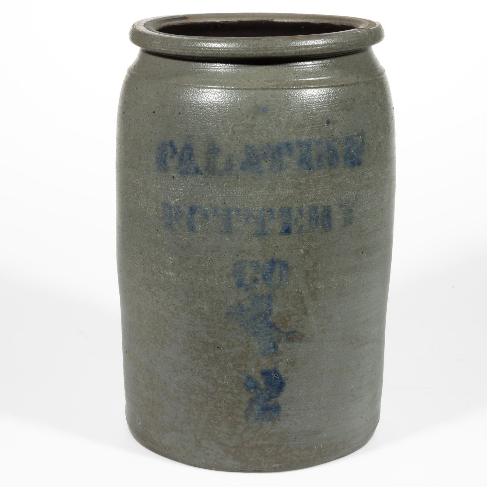 WEST VIRGINIA STENCILED STONEWARE JAR (1 of 5)
