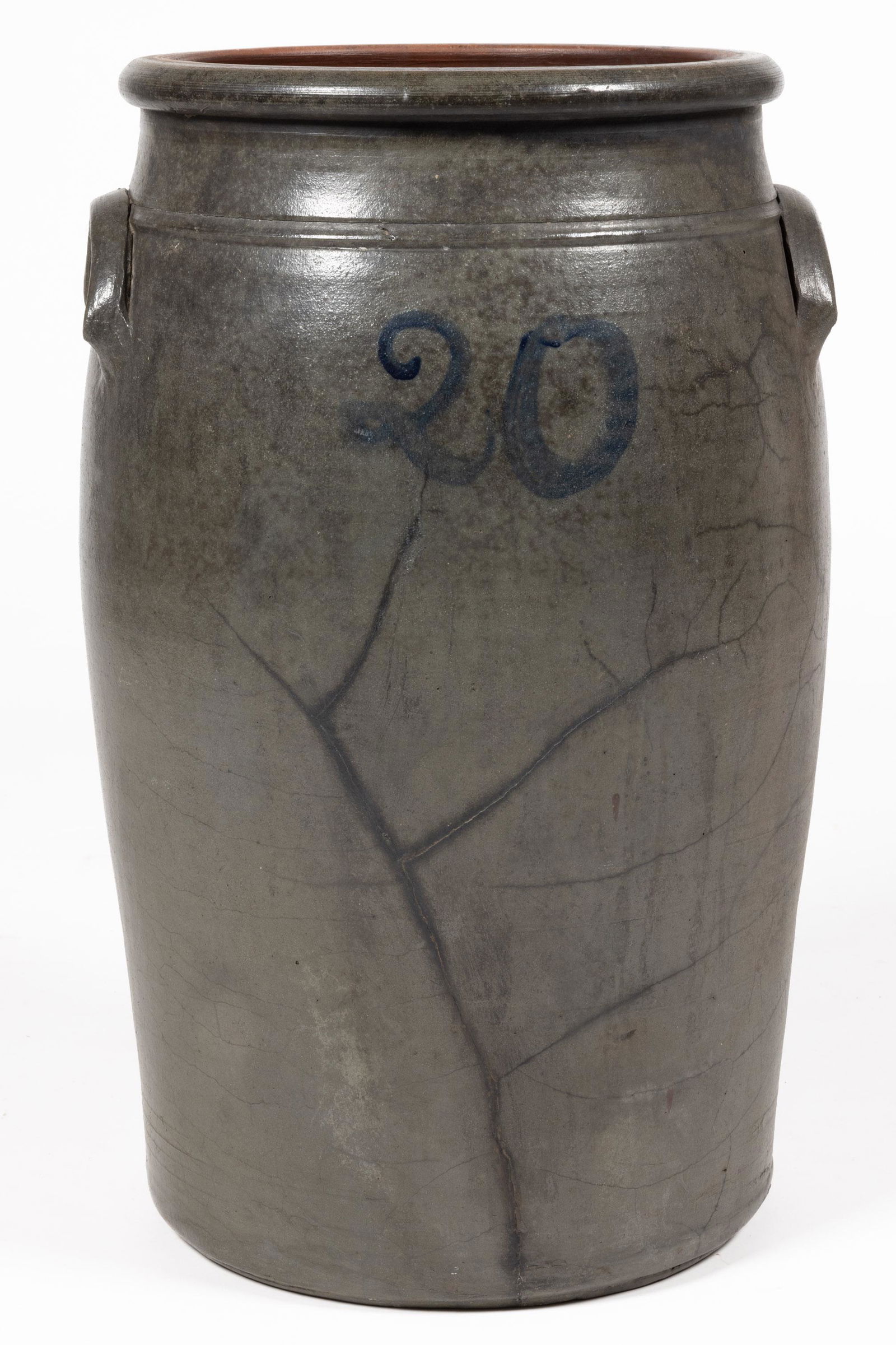 WESTERN PENNSYLVANIA STONEWARE OVERSIZED JAR Nov 18, 2022 Jeffrey S