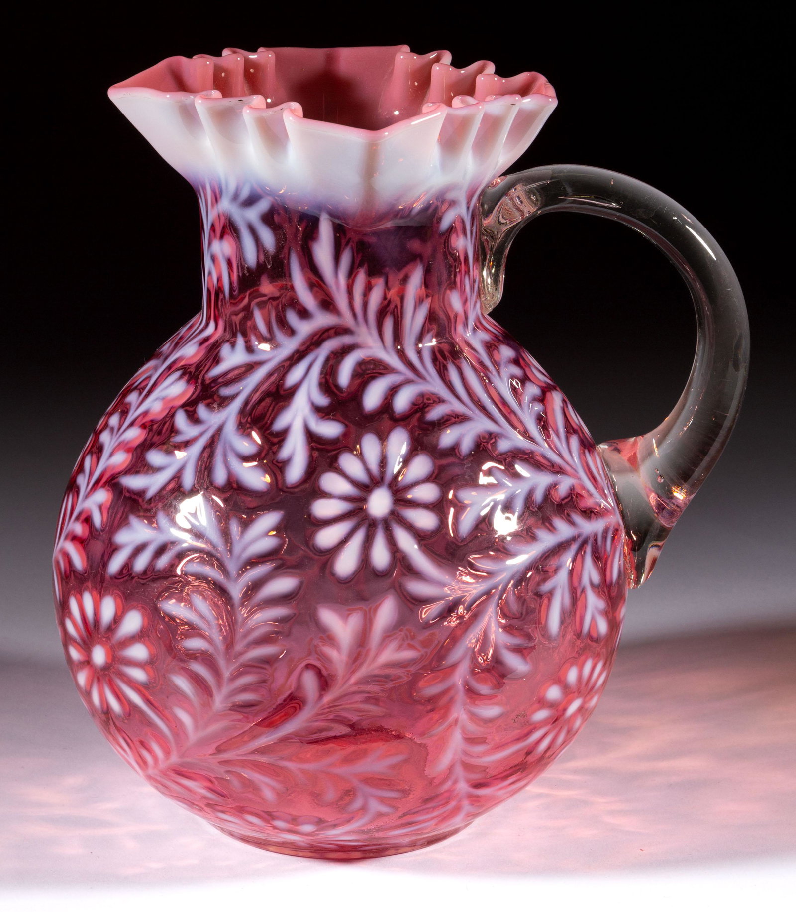 DAISY AND FERN â€“ BALL-SHAPE MOLD WATER PITCHER, (1 of 1)