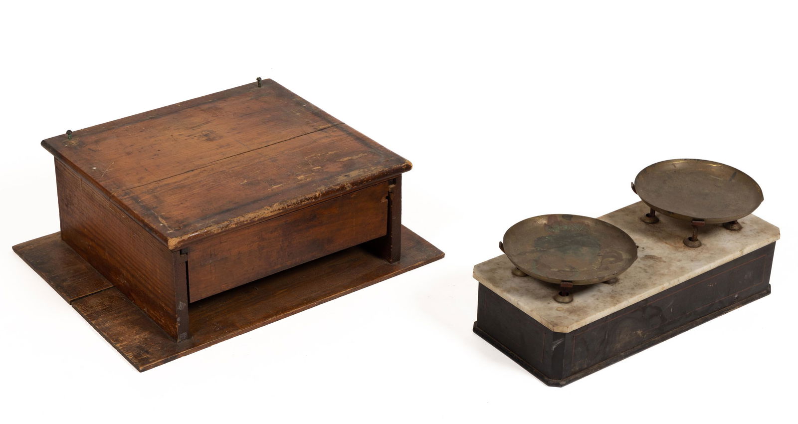 ASSORTED COUNTRY STORE COUNTER-TOP ARTICLES, LOT OF TWO (1 of 5)