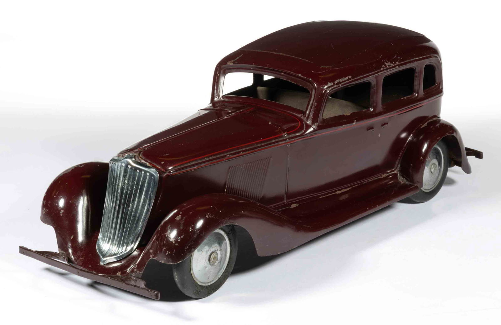 CORCORAN (COR COR) MANUF. CO. GRAHAM SEDAN PRESSED-STEEL TOY CAR (1 of 3)