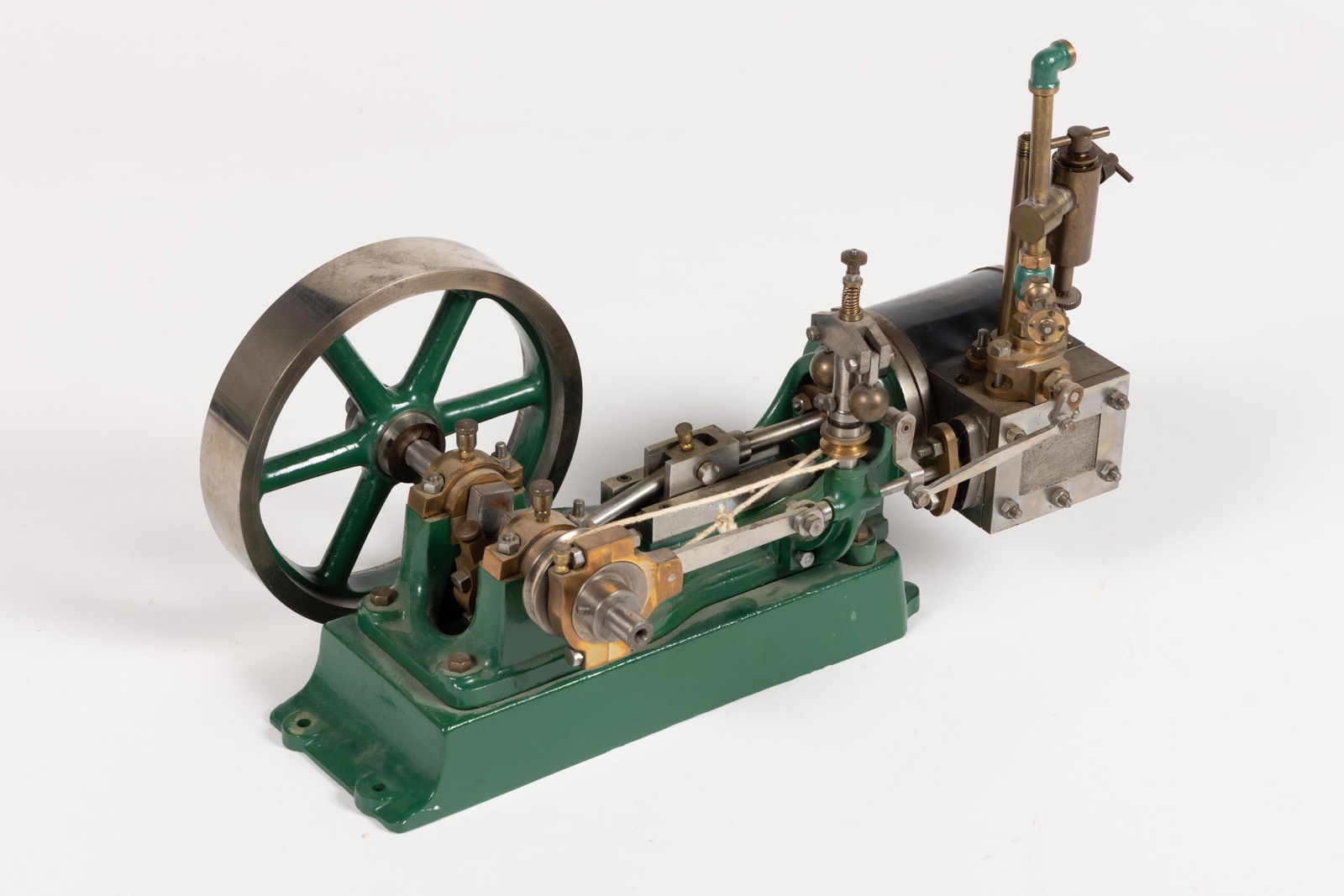 ATTRIBUTED ENGLISH STUART TURNER MODELS MIXED METALS NO. 9 HORIZONTAL MILL/STEAM PLANT MODEL STEAM (1 of 6)