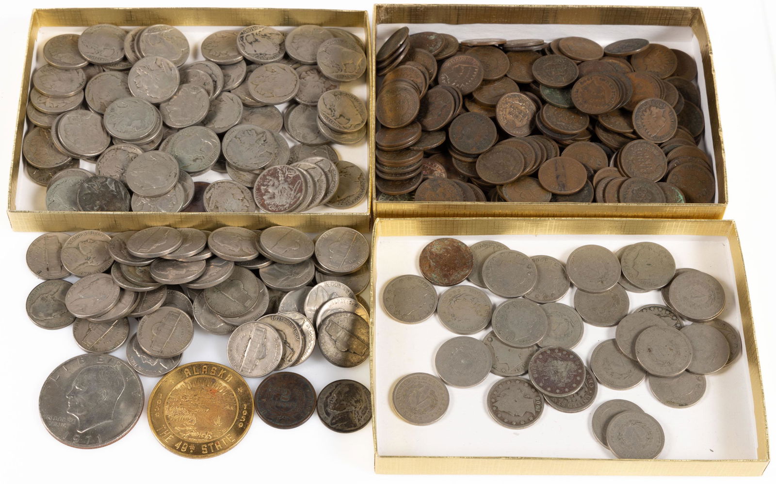 ASSORTED UNITED STATES COINS, UNCOUNTED LOT (1 of 1)