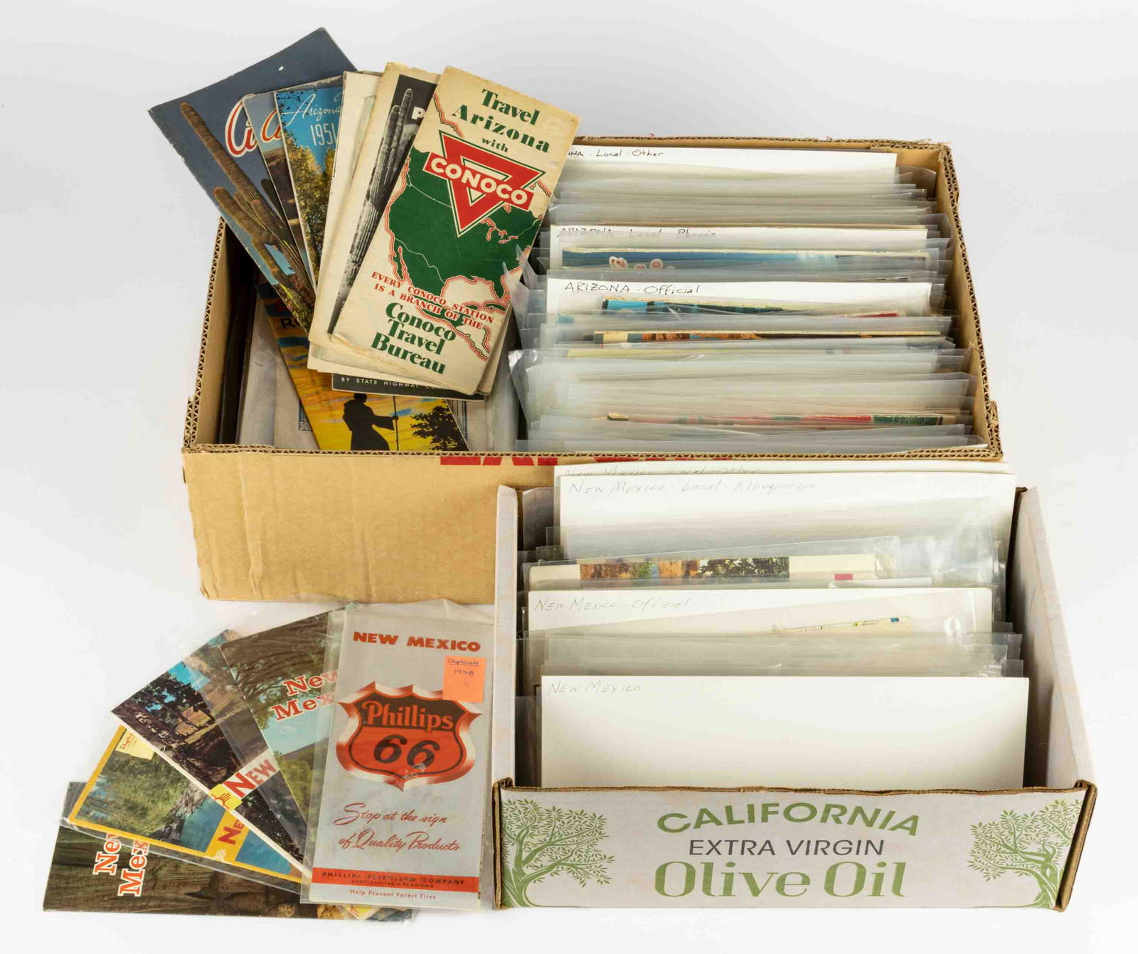 VINTAGE STATE MAPS / TRAVEL EPHEMERA, UNCOUNTED LOT (1 of 1)