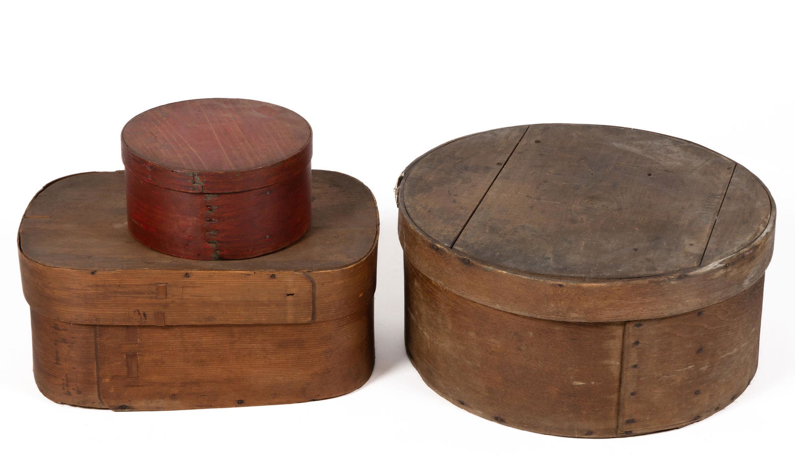 AMERICAN BENTWOOD PANTRY BOXES, LOT OF TWO (1 of 5)