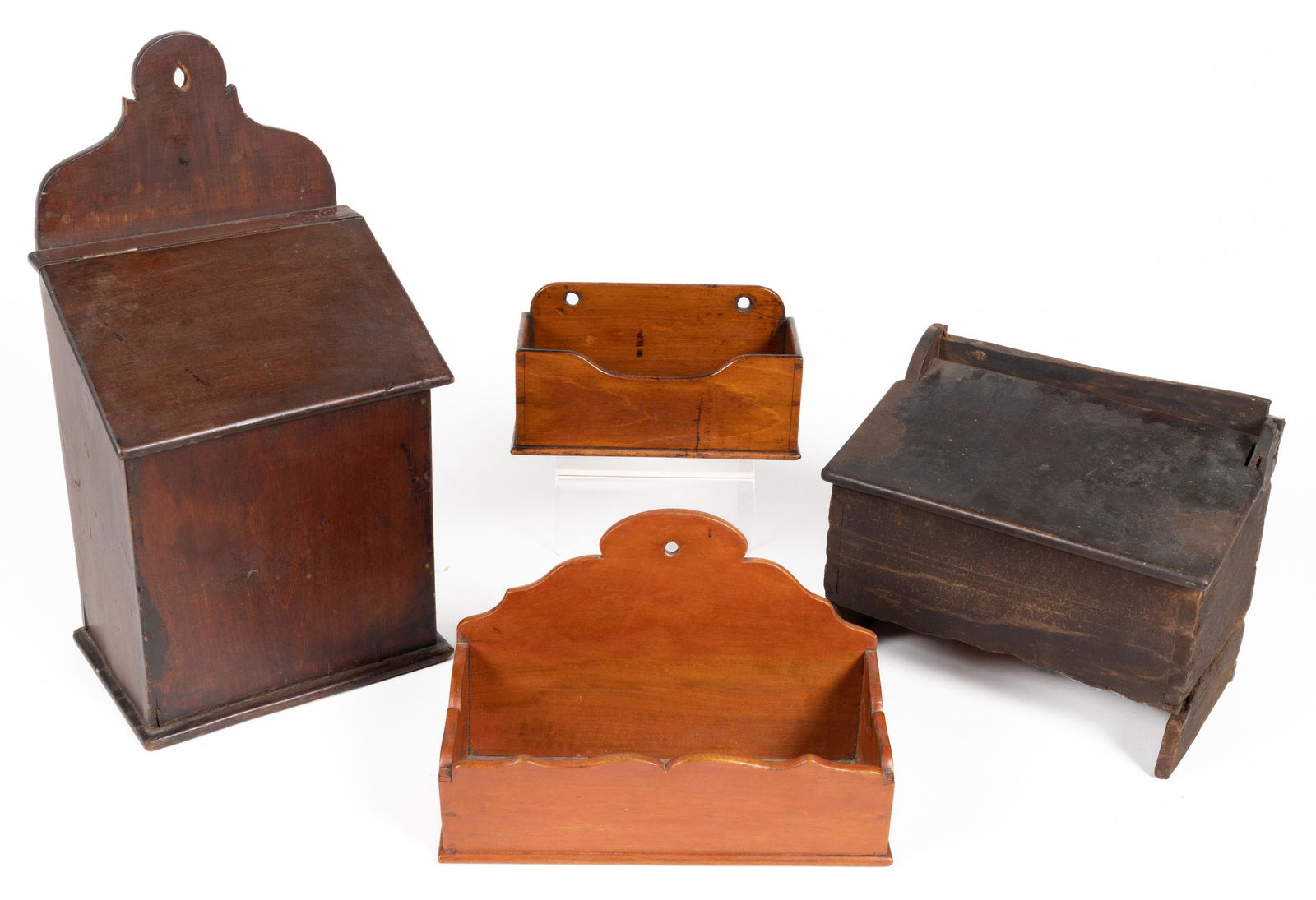 ASSORTED AMERICAN COUNTRY BOXES, LOT OF FOUR (1 of 7)