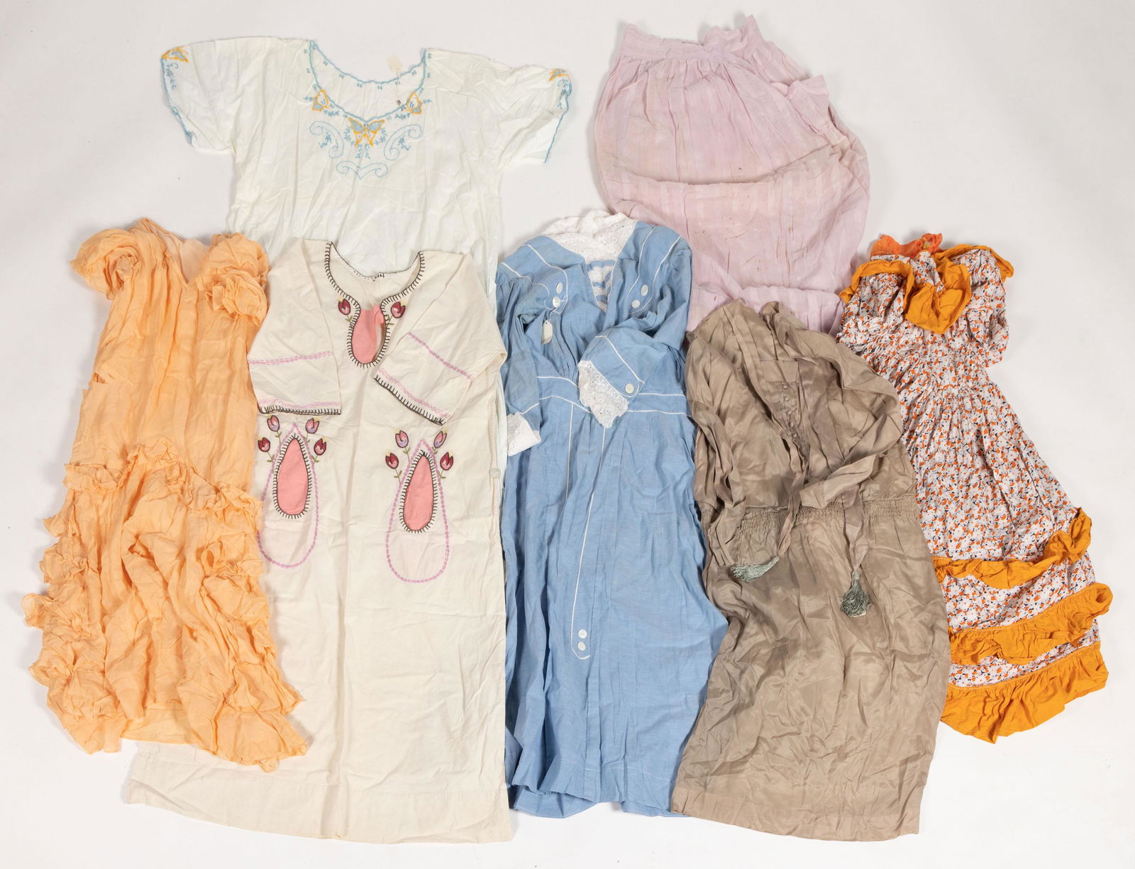 ANTIQUE / VINTAGE CLOTHING, LOT OF 14 (1 of 6)