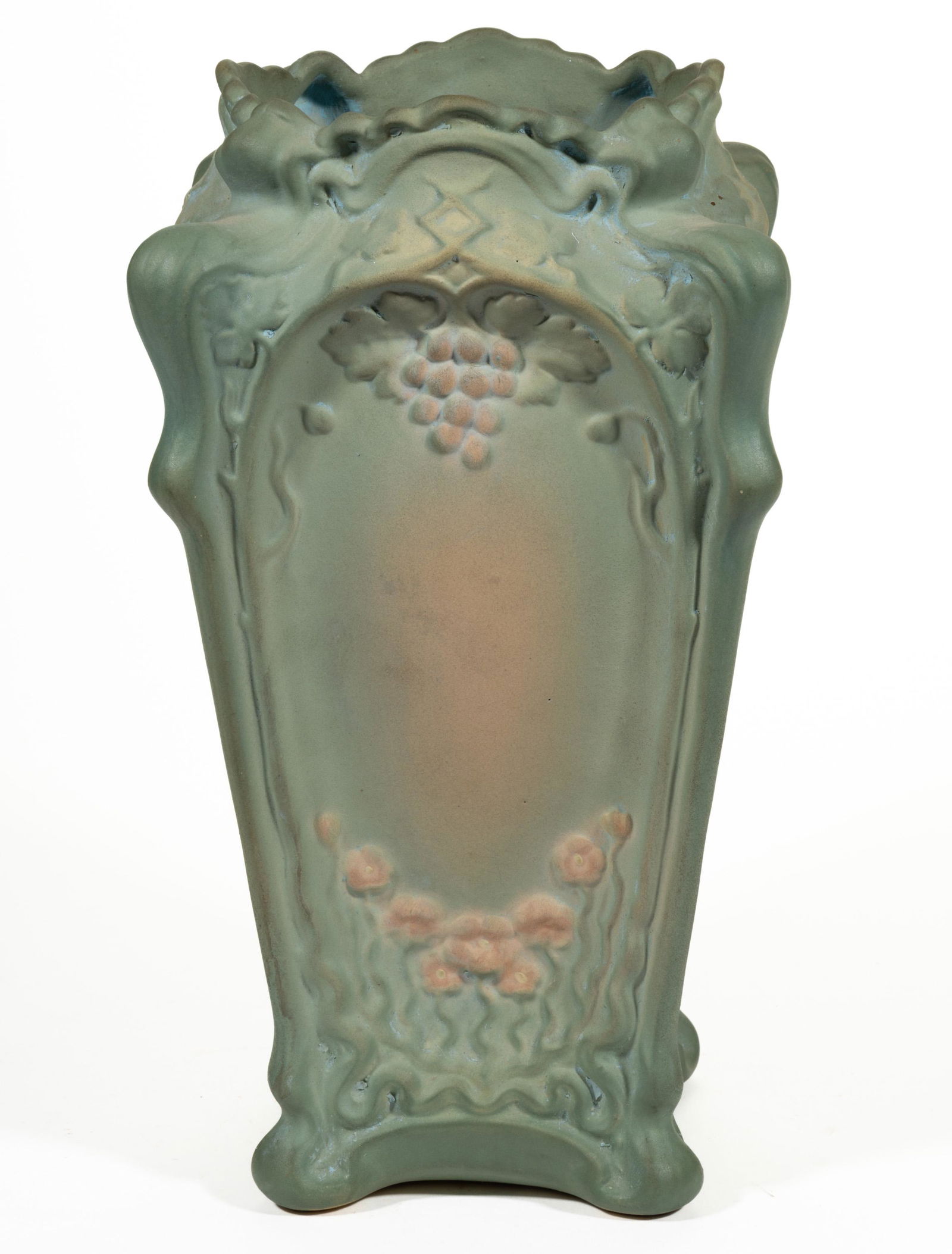 AMERICAN WELLER L'ART NOUVEAU ART POTTERY VASE (1 of 3)