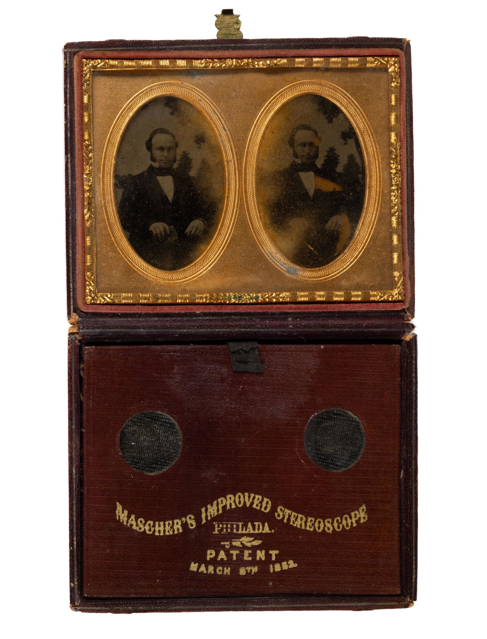 MASCHER'S IMPROVED STEREOSCOPE (1 of 2)