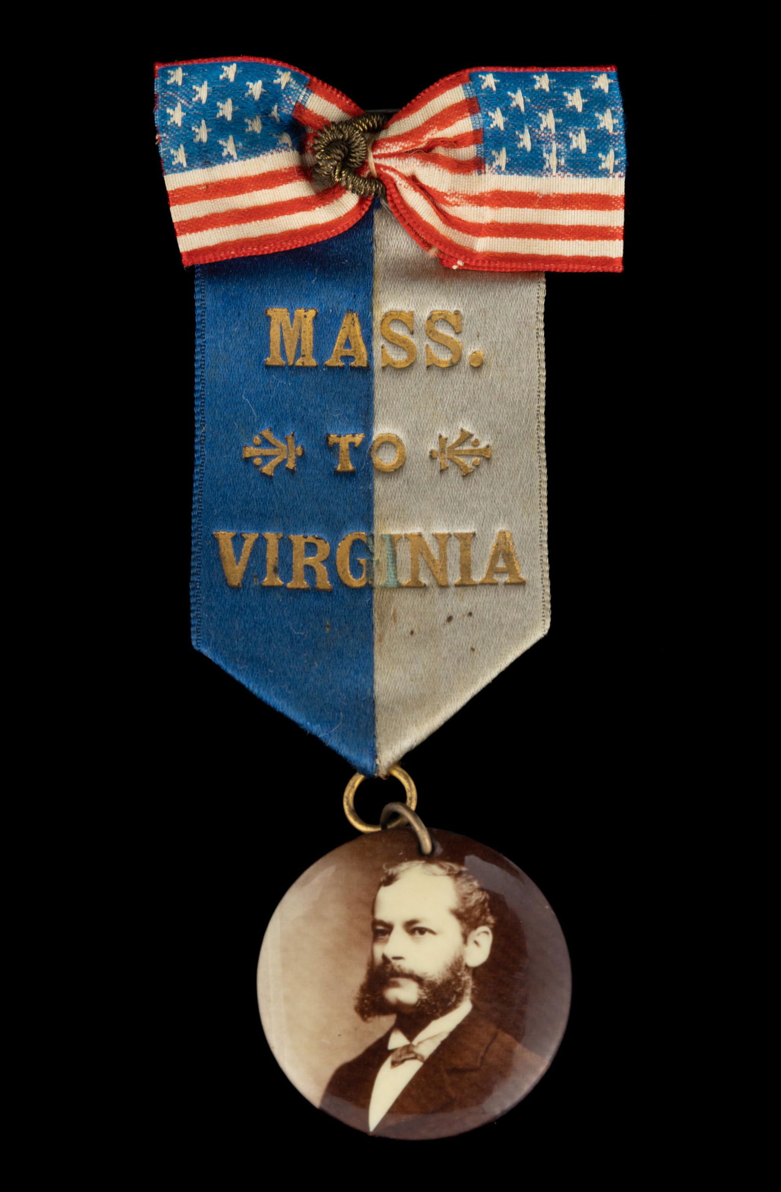 CIVIL WAR UCV / GAR REUNION BADGE AND RIBBON (1 of 2)