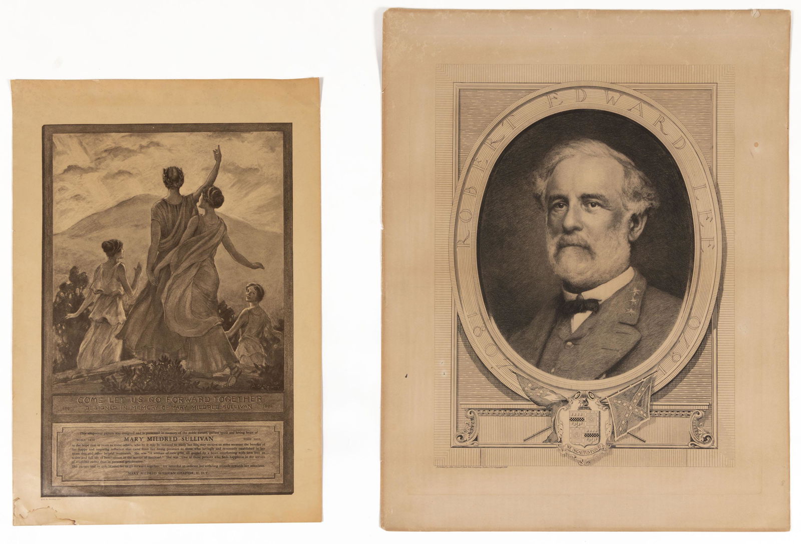 RARE ROBERT E. LEE HISTORICAL PRINT (1 of 5)