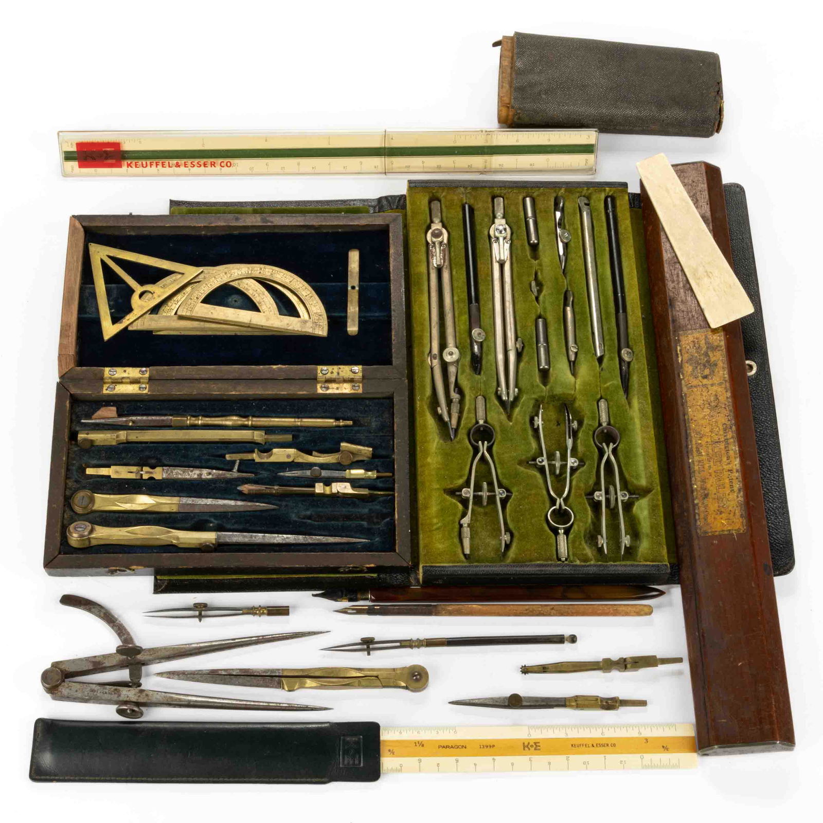 ASSORTED DRAFTING INSTRUMENTS, UNCOUNTED LOT (1 of 3)
