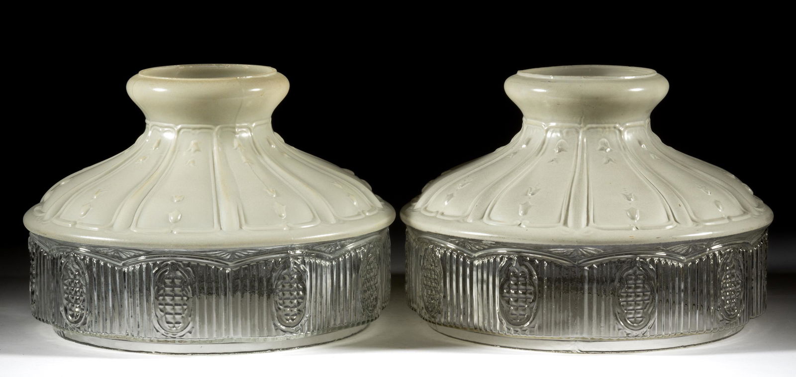 ALADDIN MODEL 501-11 LAMP SHADES, LOT OF TWO (1 of 2)