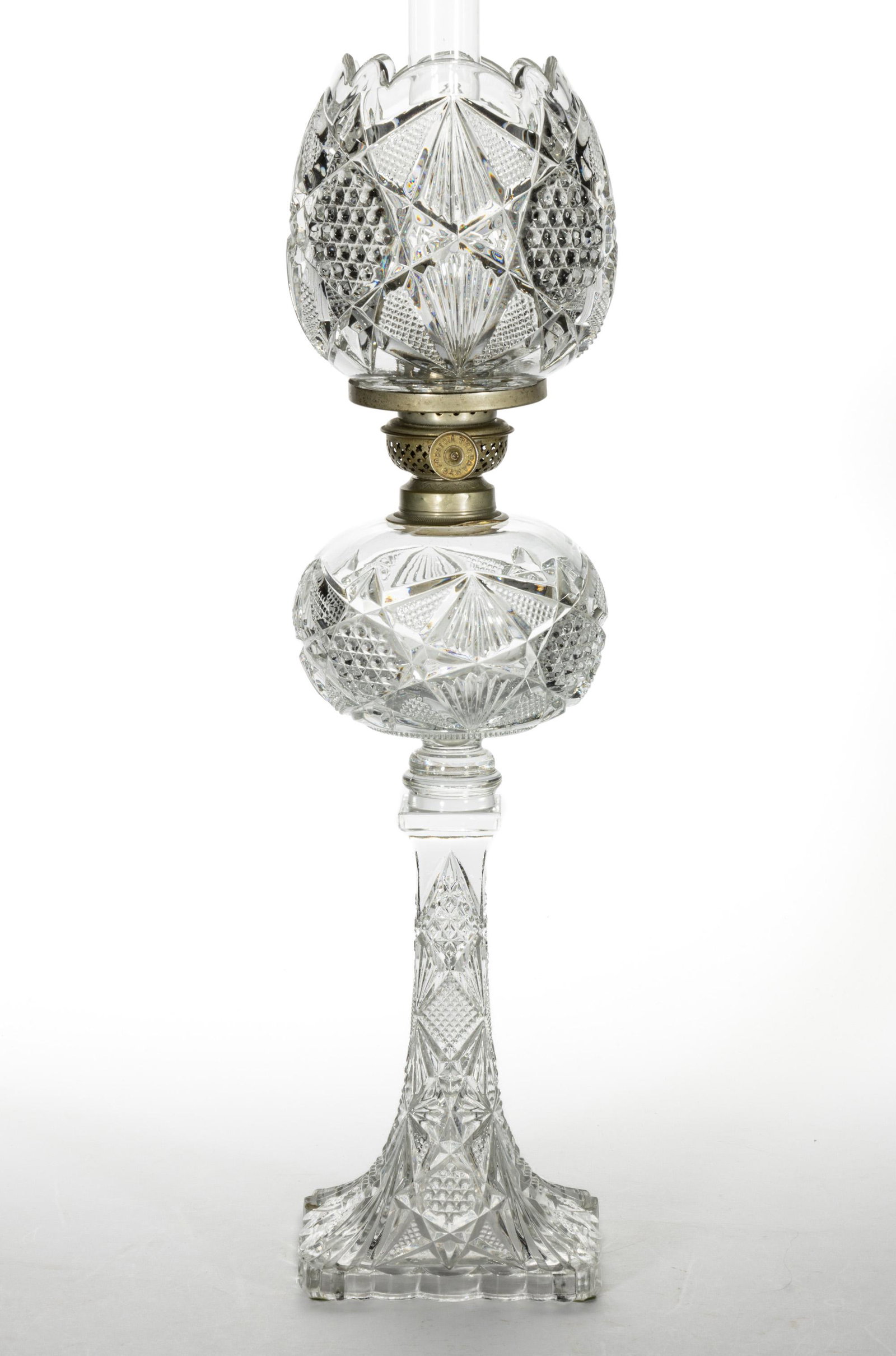 CLARISSA / ILLINOIS KEROSENE JUNIOR BANQUET LAMP (1 of 1)