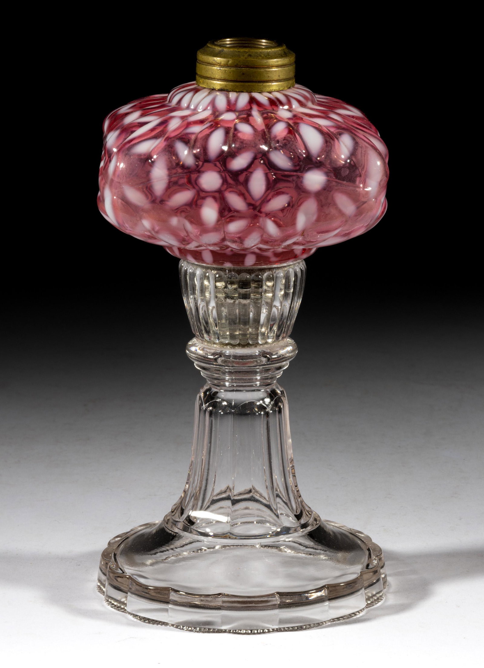 HOBBS NO. 341 / SNOWFLAKE KEROSENE STAND LAMP (1 of 1)