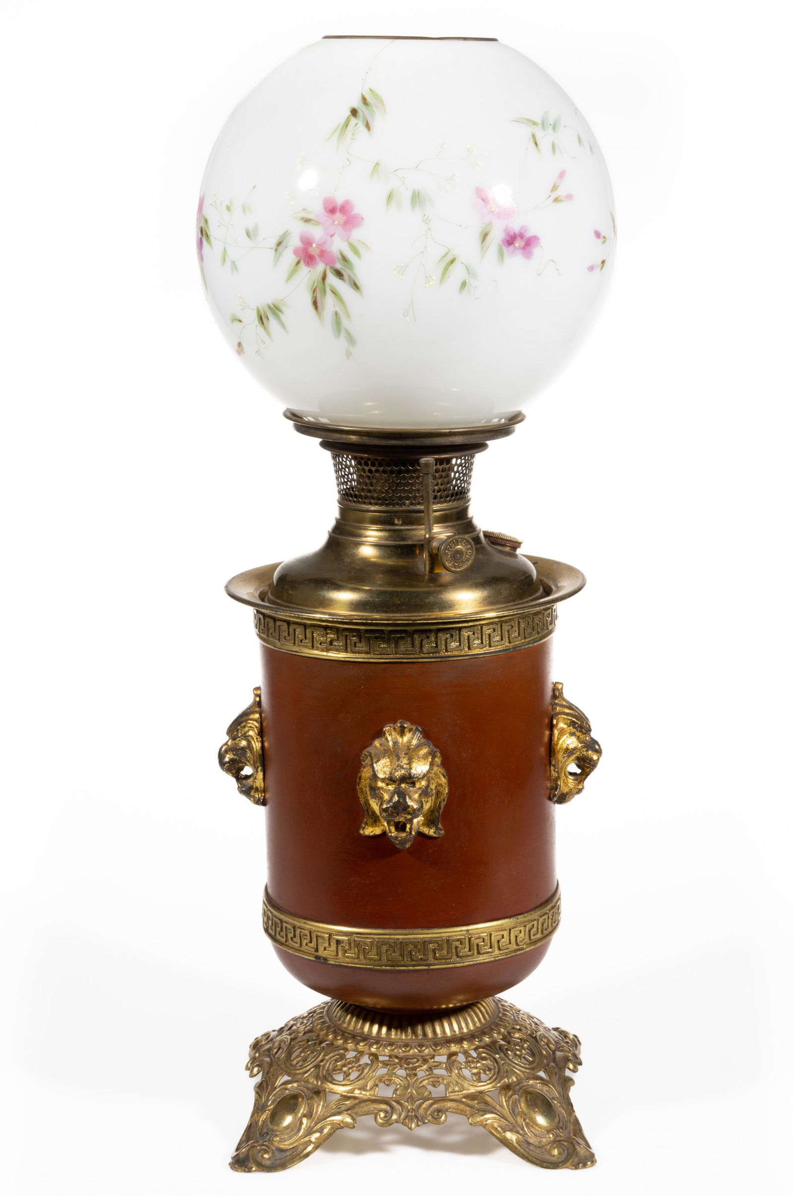 BRADLEY & HUBBARD BRASS VASE LAMP (1 of 1)