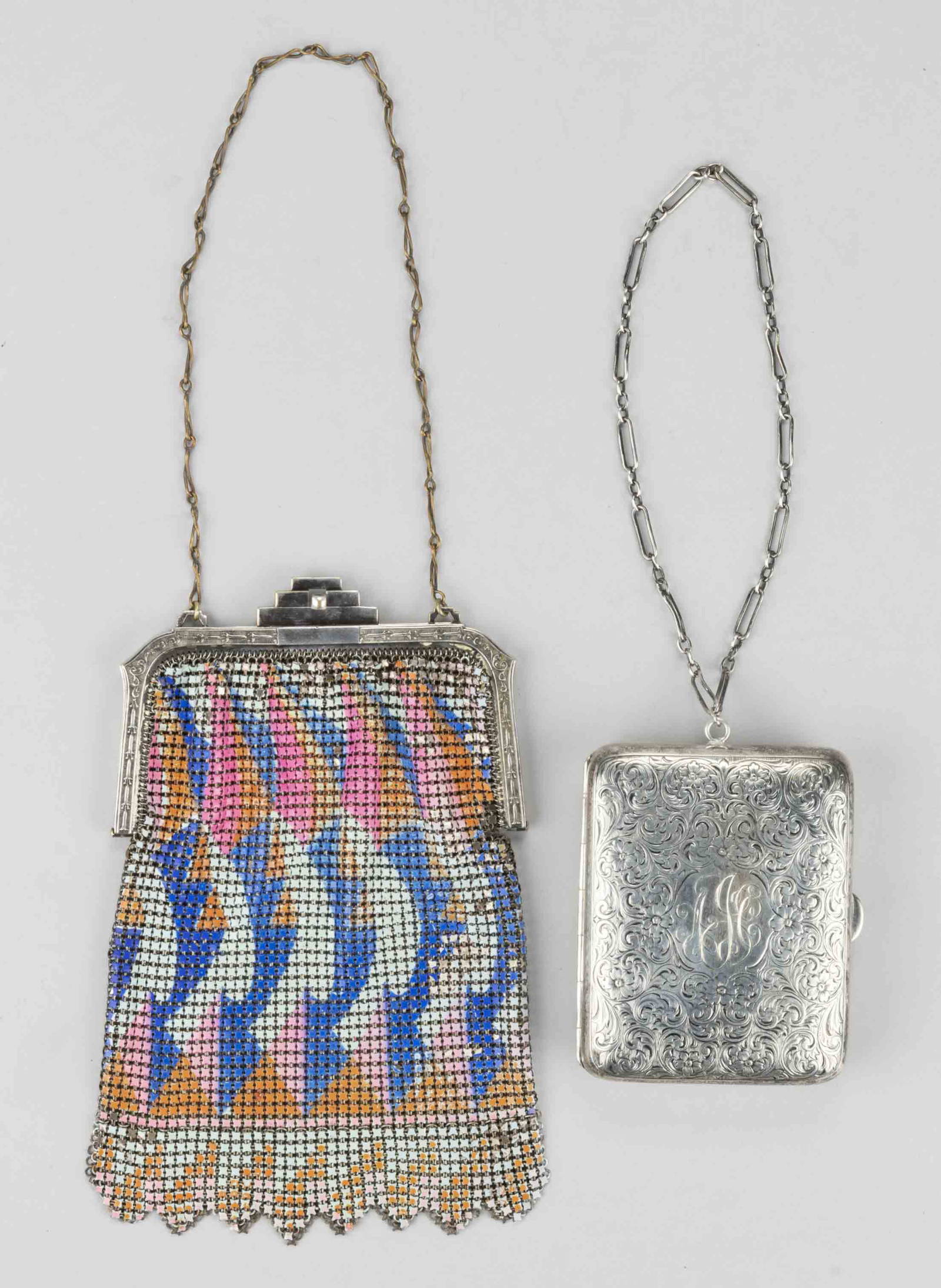 WHITING & DAVIS METAL MESH AND WEBSTER CO. STERLING SILVER LADY'S