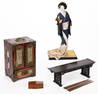 ASSORTED ASIAN ARTICLES, LOT OF EIGHT, including doll example. 19th/20th century. One 16"